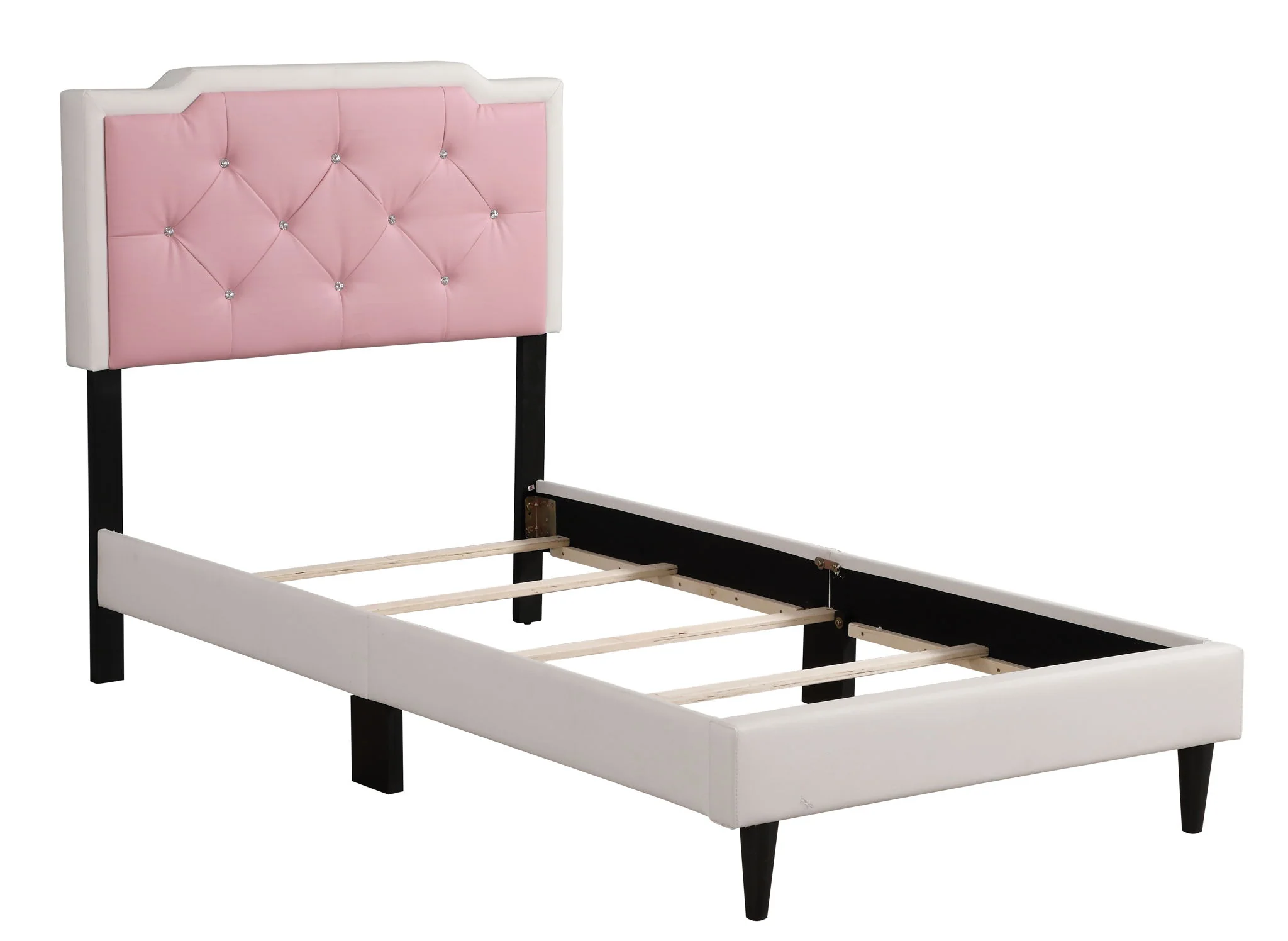 Button Tufted Bed Charming For Cozy Spaces - Image 113