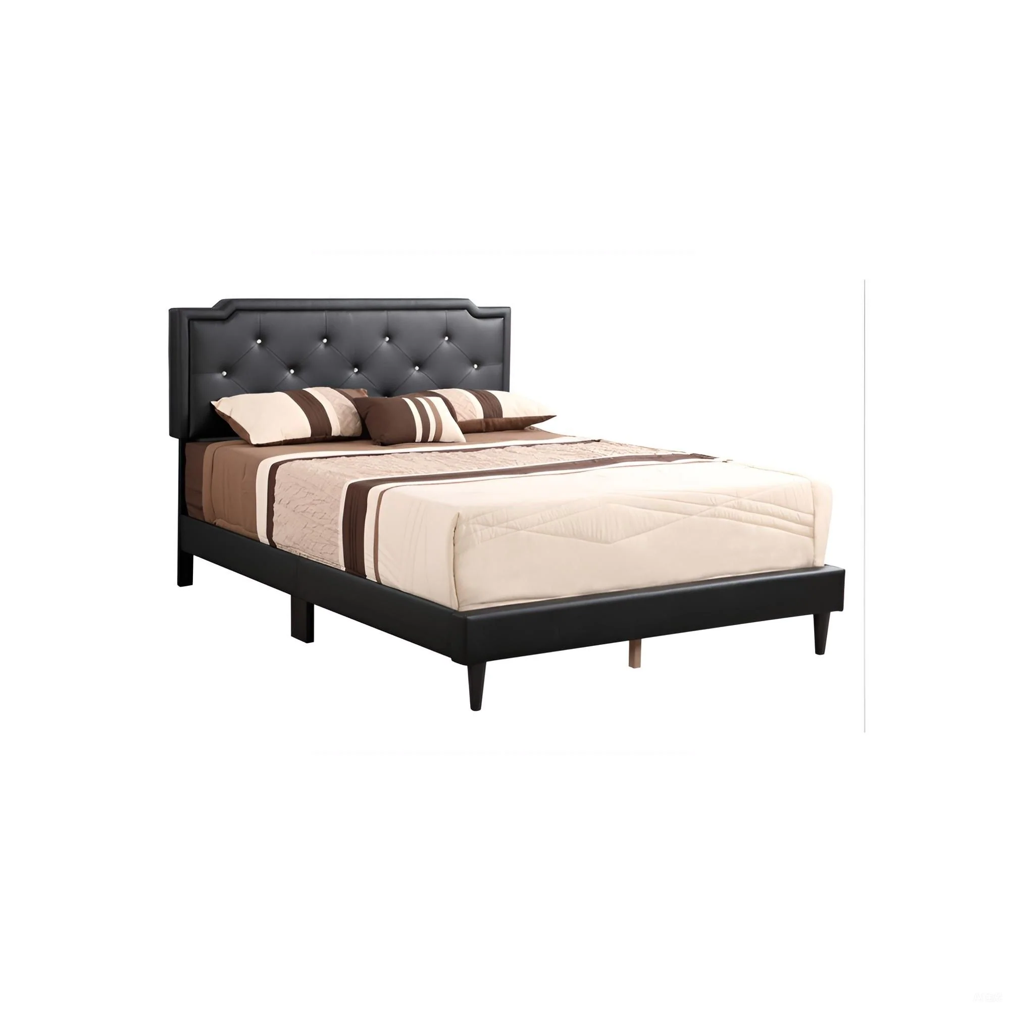 Button Tufted Bed Charming For Cozy Spaces - Image 15