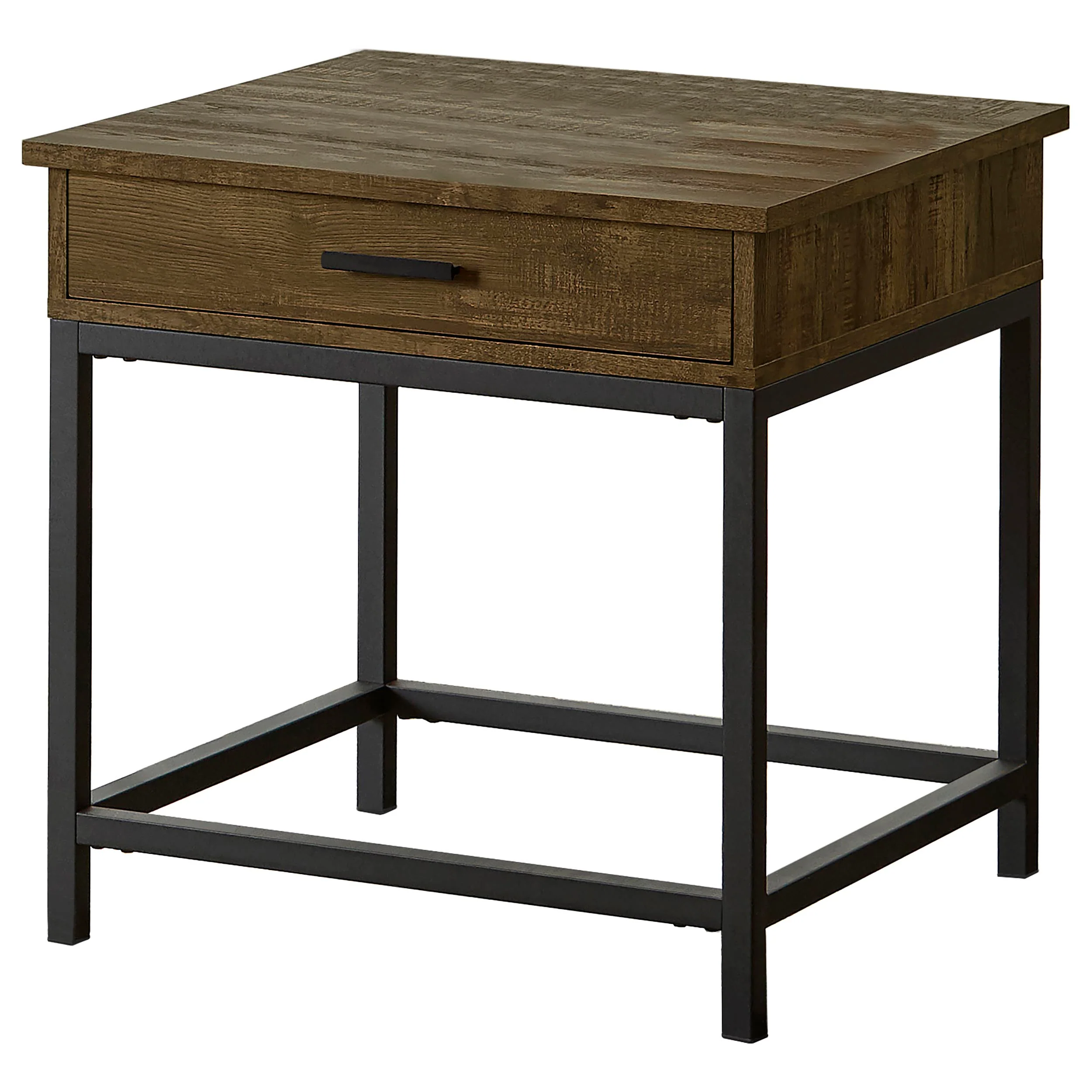 Byers 2-Piece Lift Top Coffee and End Table Set, Brown Oak - Image 3