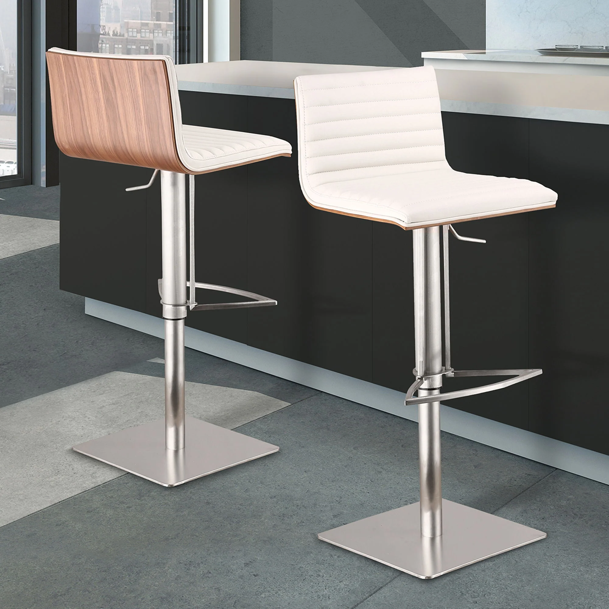 Café - Adjustable Swivel Bar Stool - Image 13