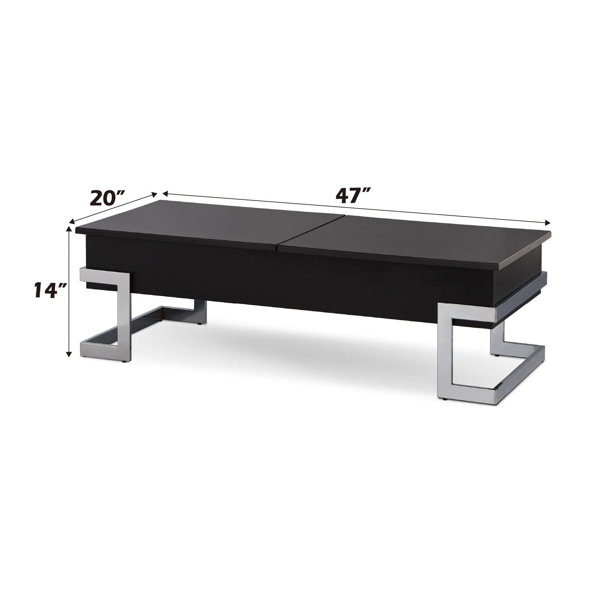 Calmam - High Gloss Coffee Table With Lift Top - Image 14