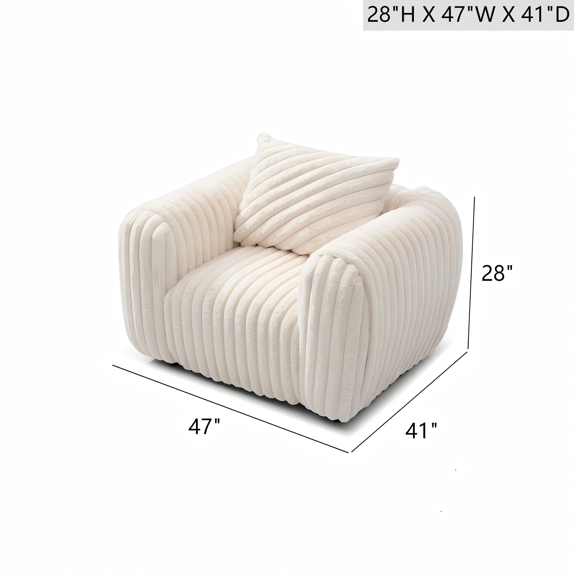 Cancun - Chair - White - Image 2