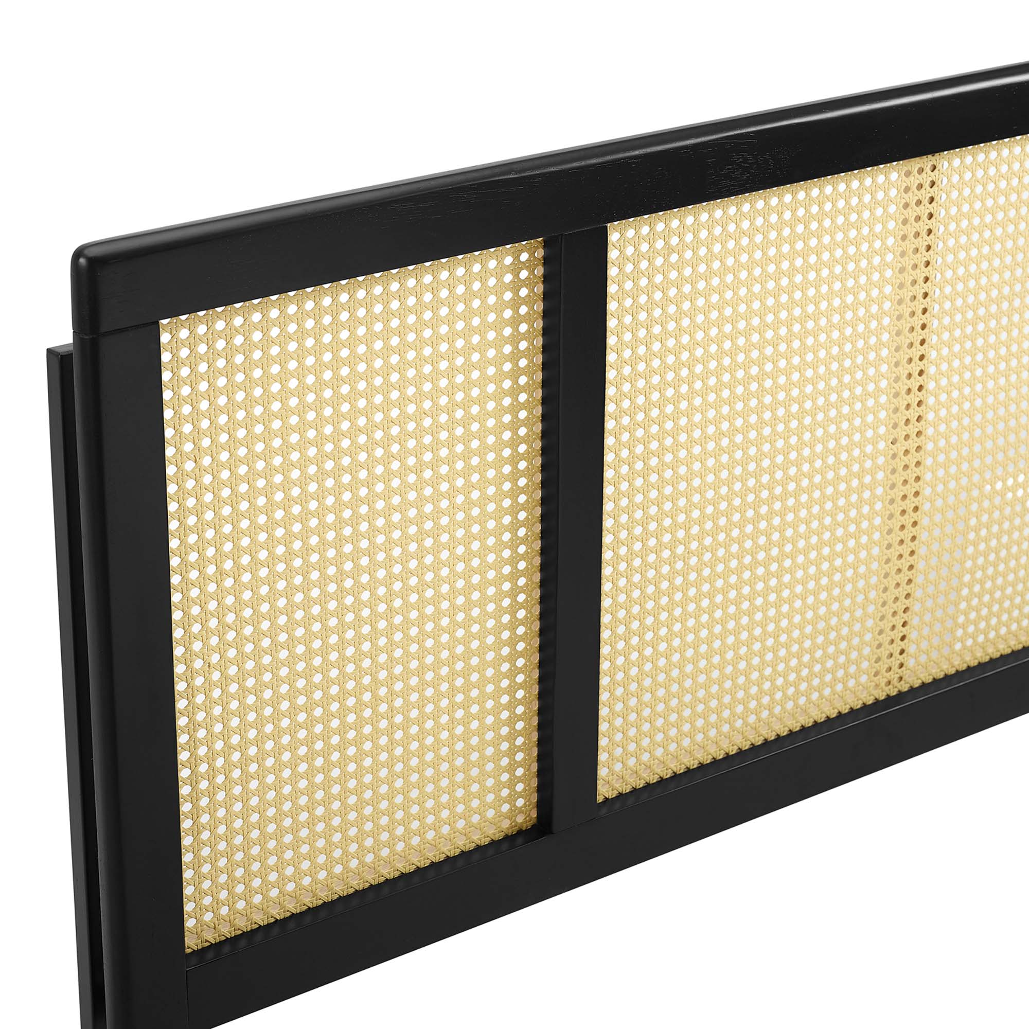 Cane Woven Wood Headboard - Image 21