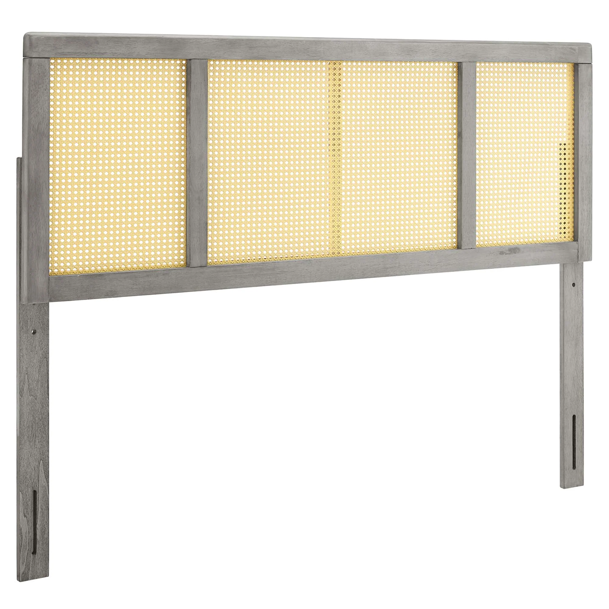 Cane Woven Wood Headboard - Image 8