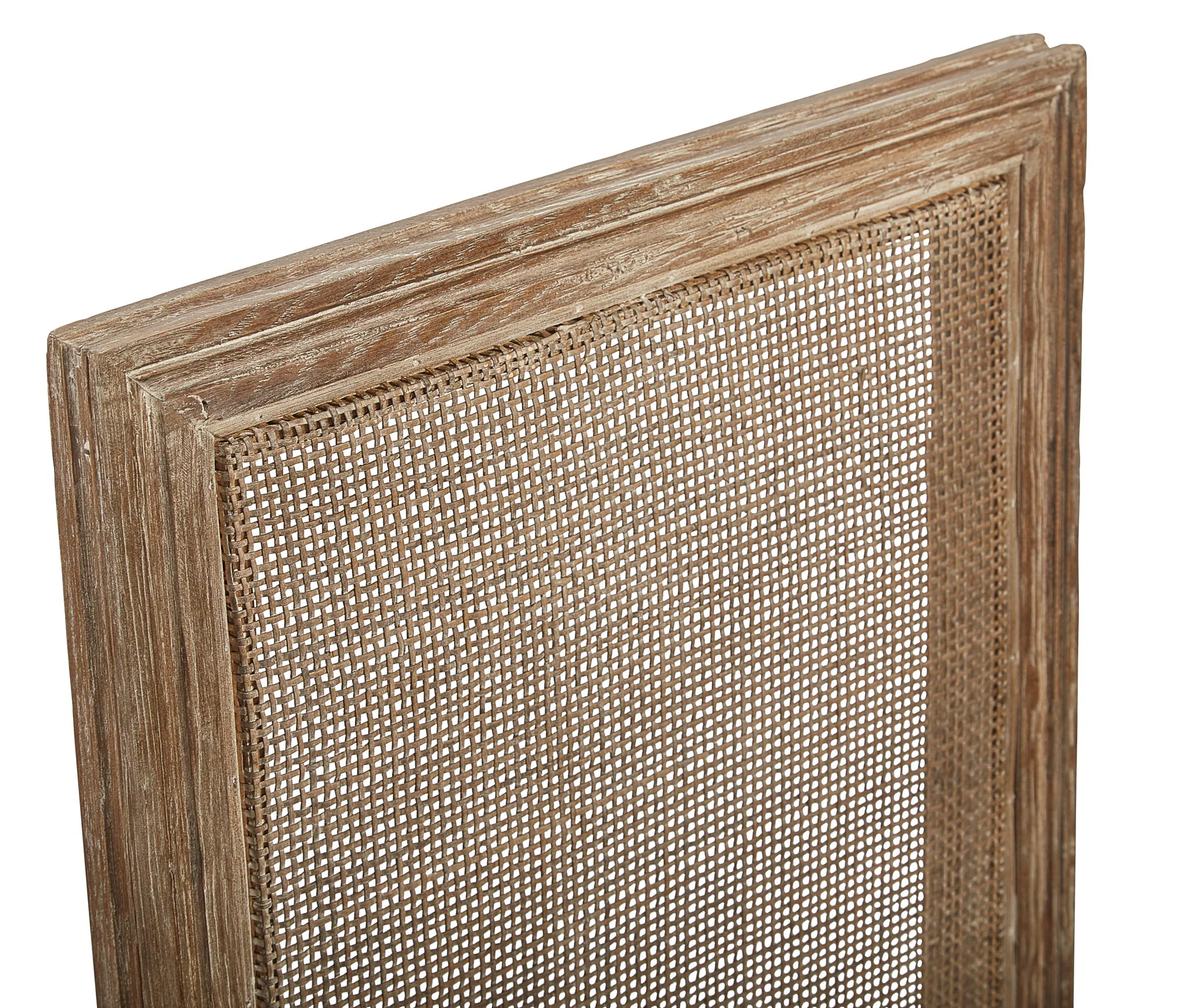Caned Back Side Chair (Set of 2) - Linen & Oak - Image 2