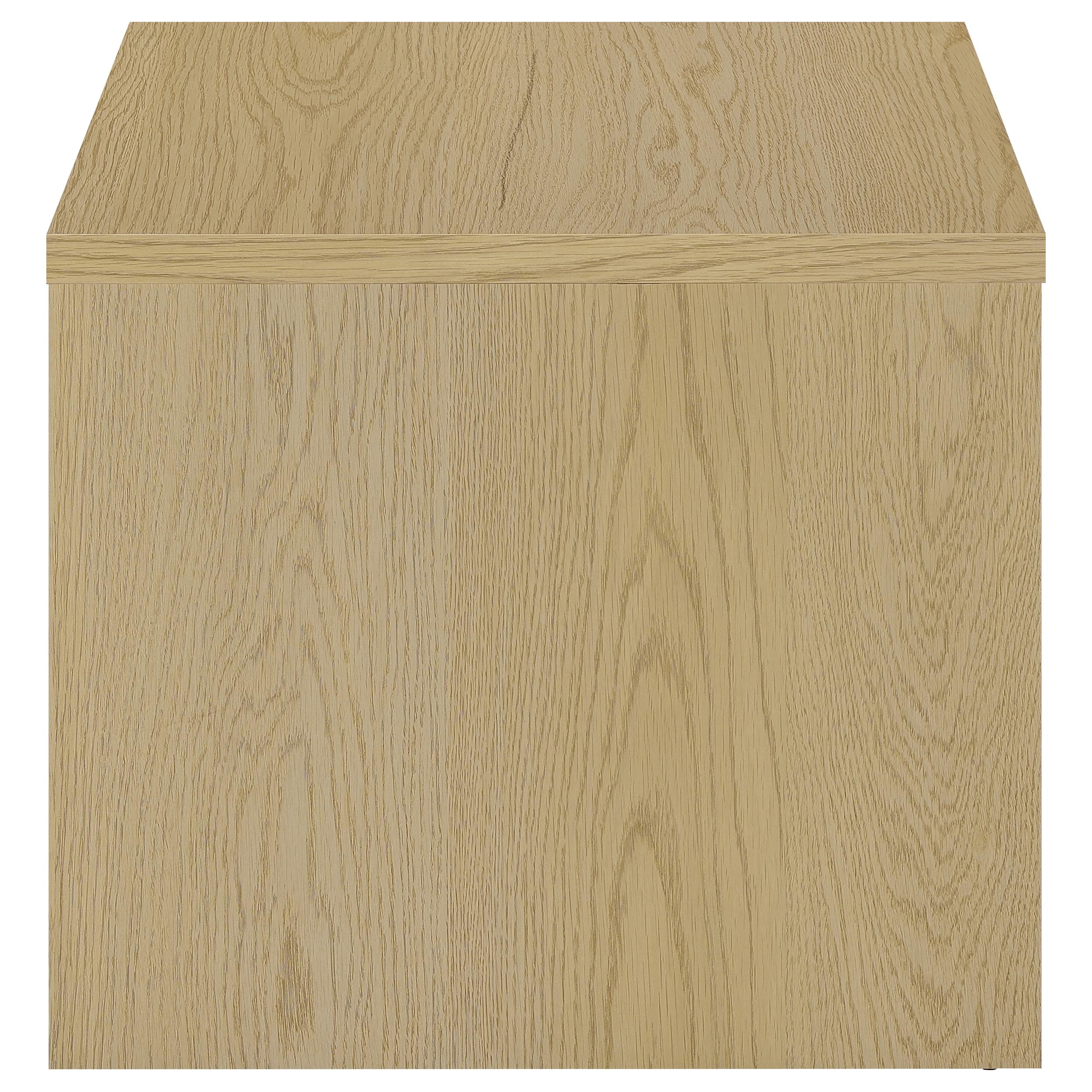 Canoga 2-Piece Lift Top Cocktail Coffee Table Set Light Oak - Image 9