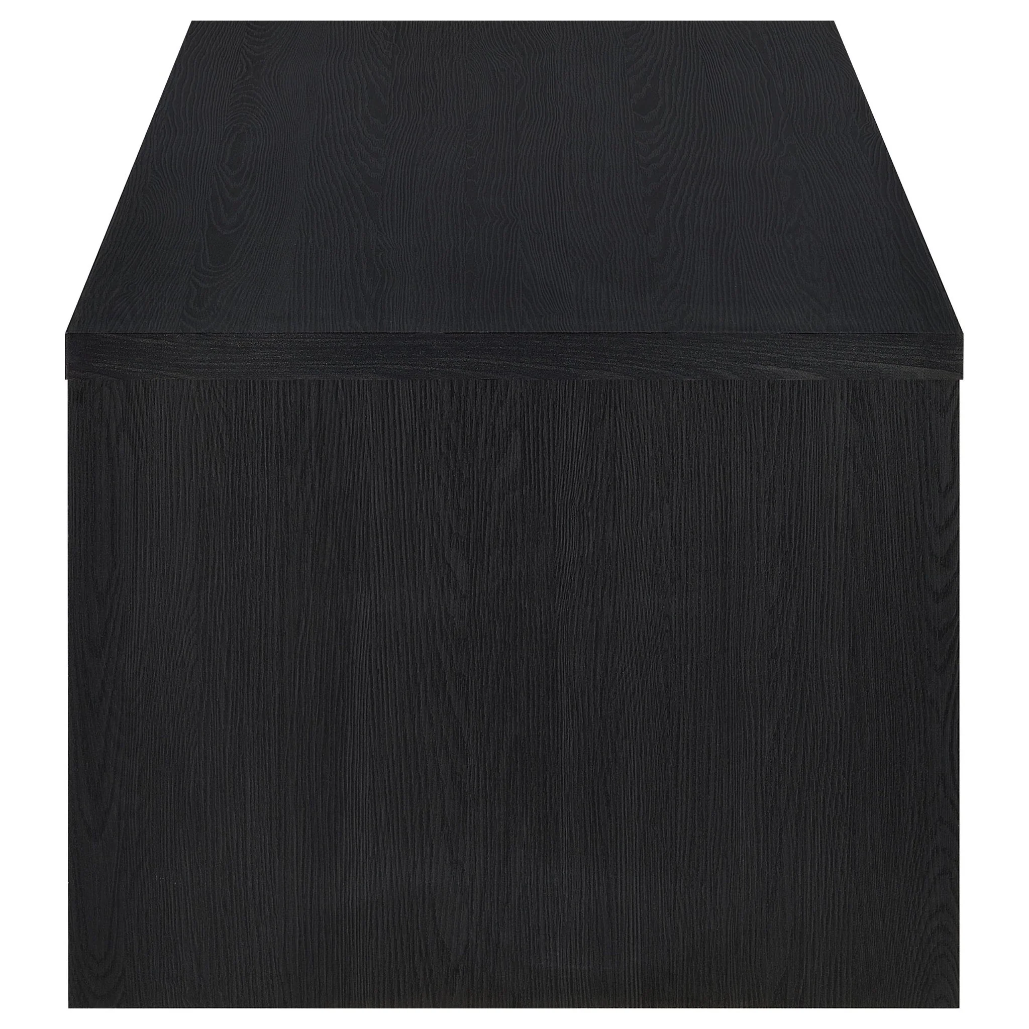 Canyon - Lift Top Table With Dual Drawers Storage Solution - Black - Image 7