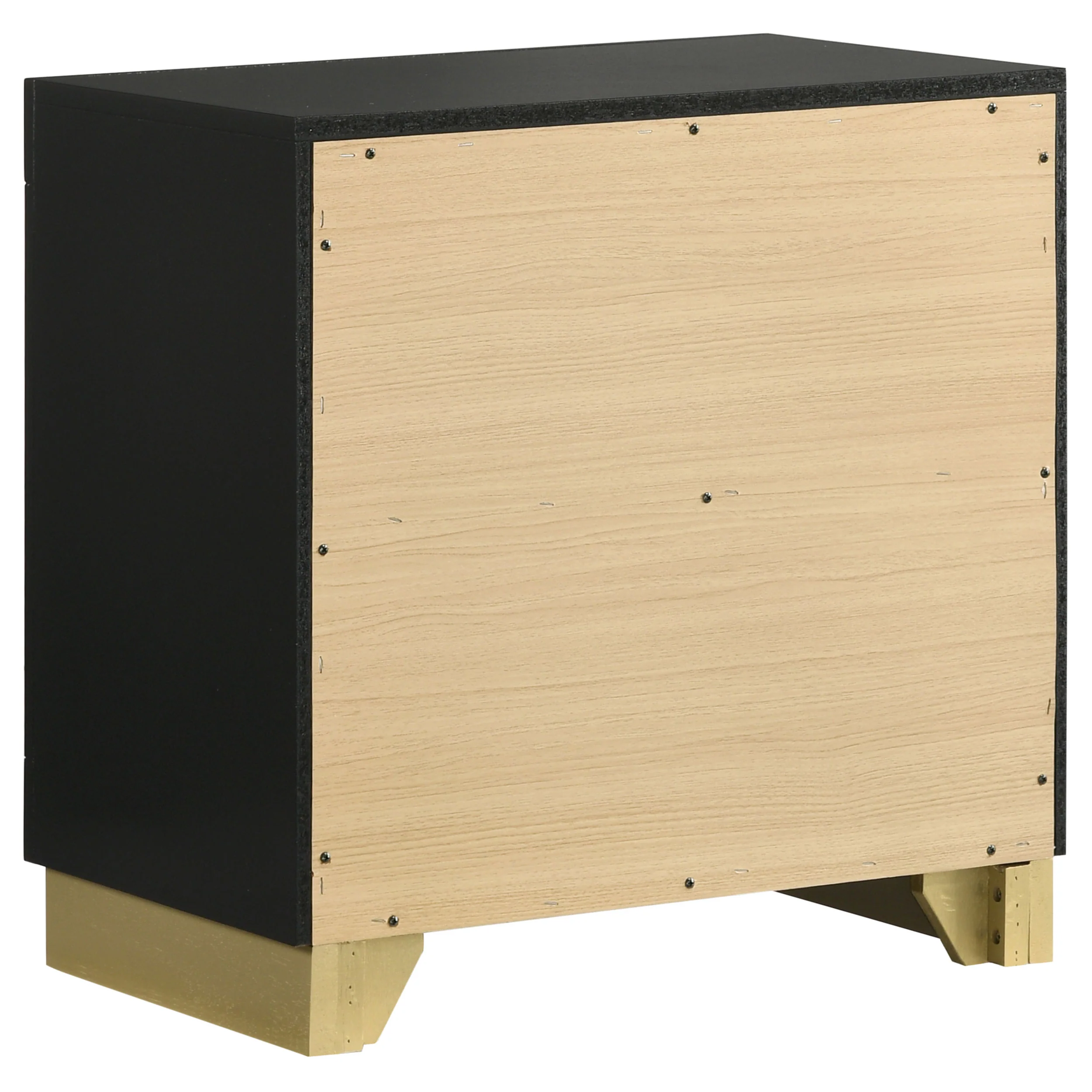 Caraway 2-Drawer Nightstand in Black - Image 10