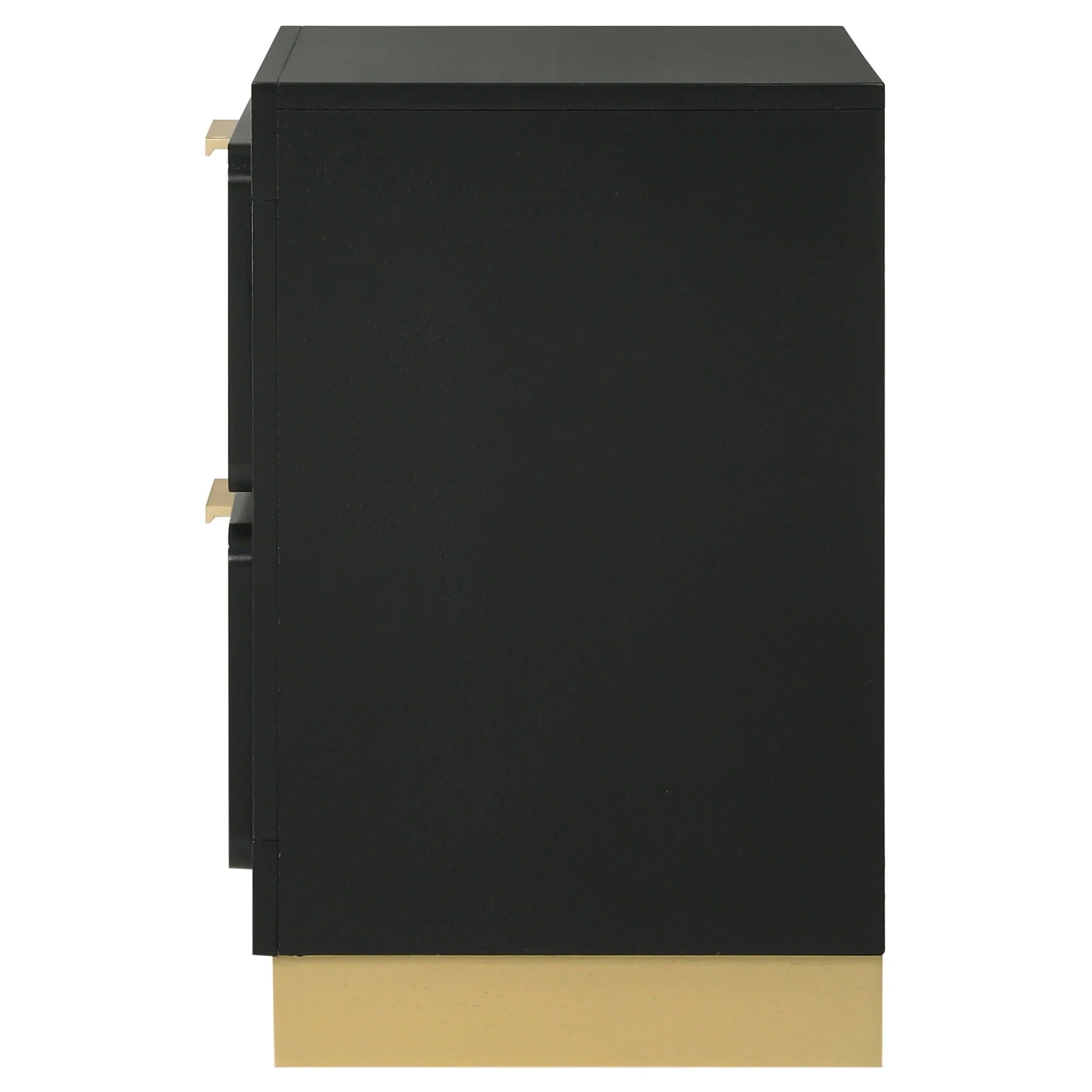 Caraway 2-Drawer Nightstand in Black - Image 4