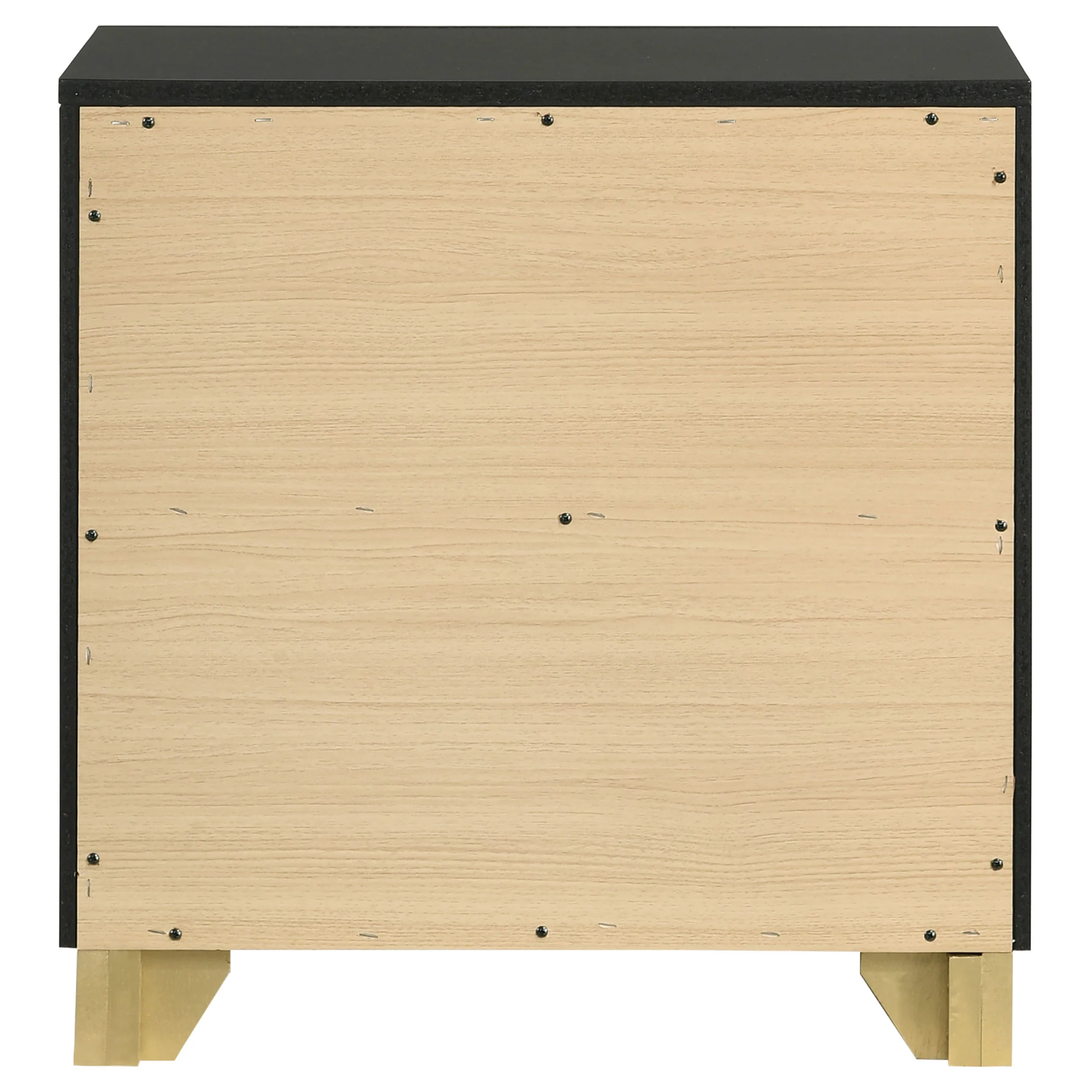 Caraway 2-Drawer Nightstand in Black - Image 9