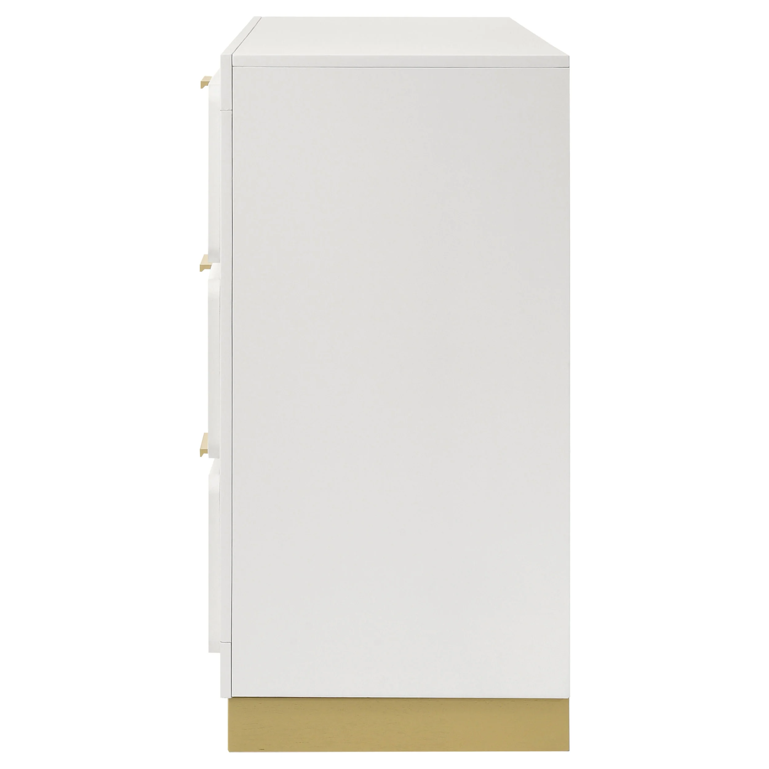 Caraway 6-Drawer Dresser in White - Image 3