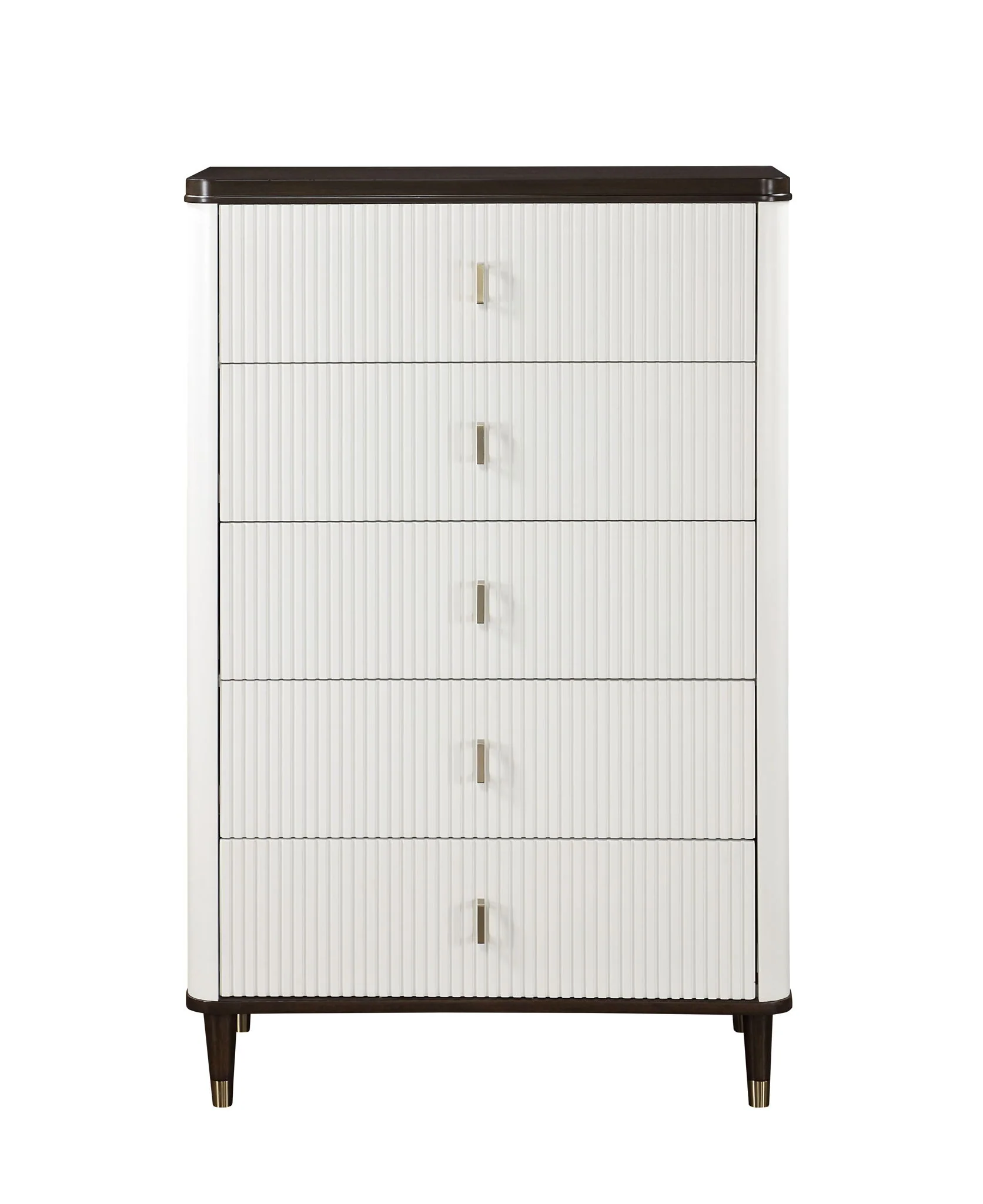 Carena - Chest - White / Walnut - Image 6