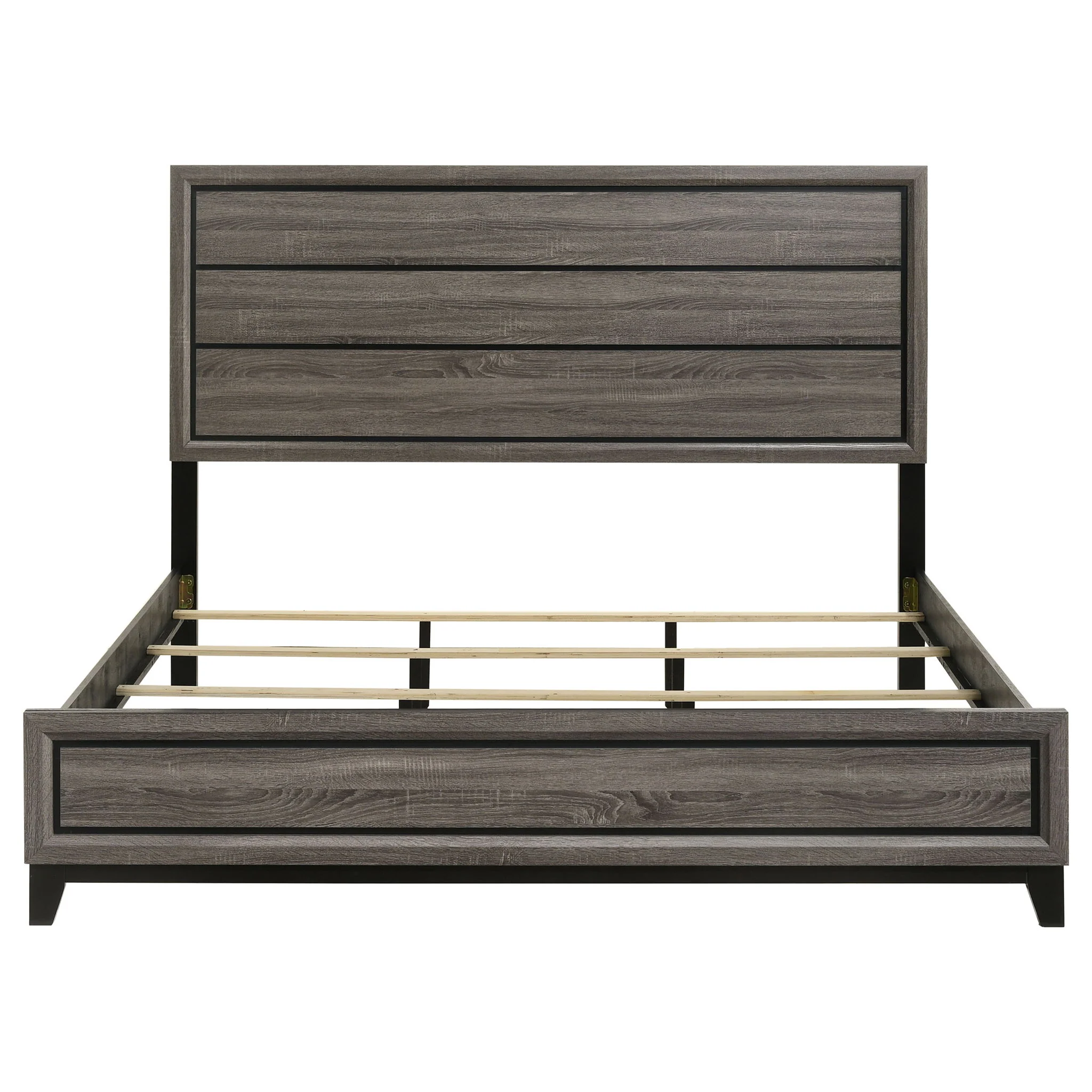 Carina - Eastern King Bed - Oak - Image 9