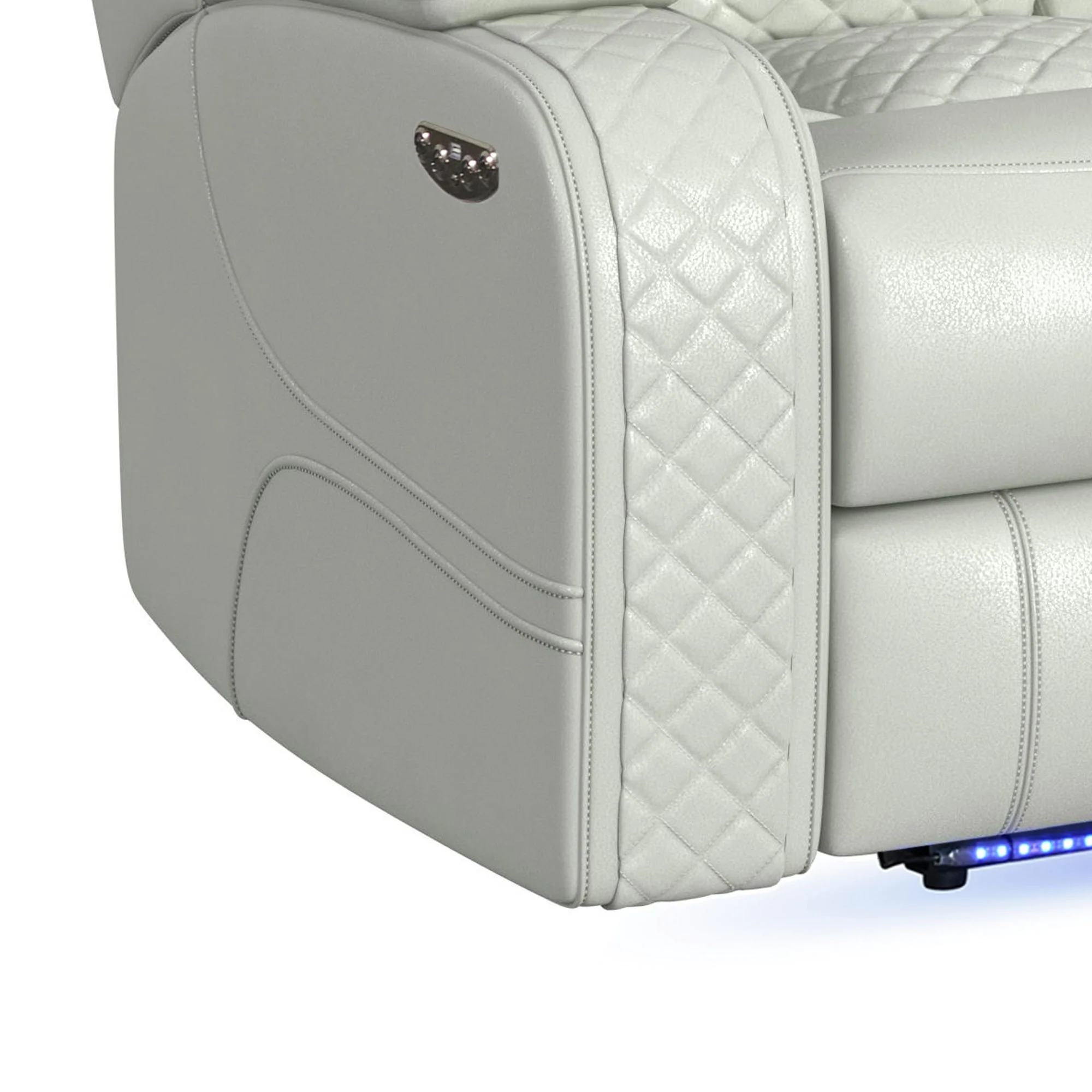 Carlo - Power Motion Recliner With Power Headrest, LED - Image 9