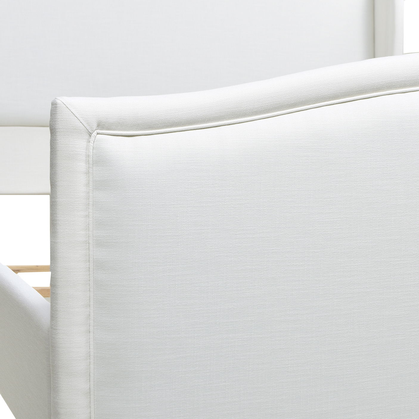 Carmen - Upholstered Wingback Panel Bed Frame - Image 8