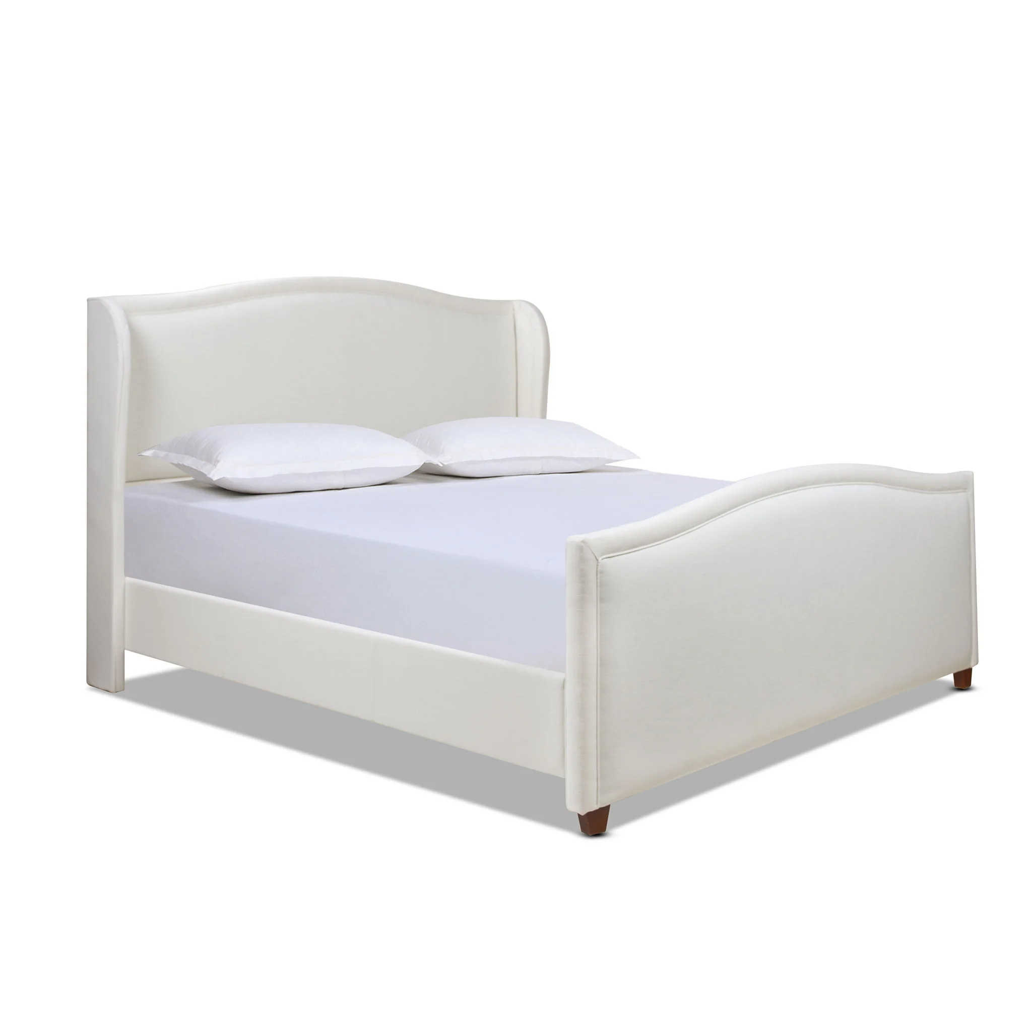 Carmen - Upholstered Wingback Panel Bed Frame - Image 9