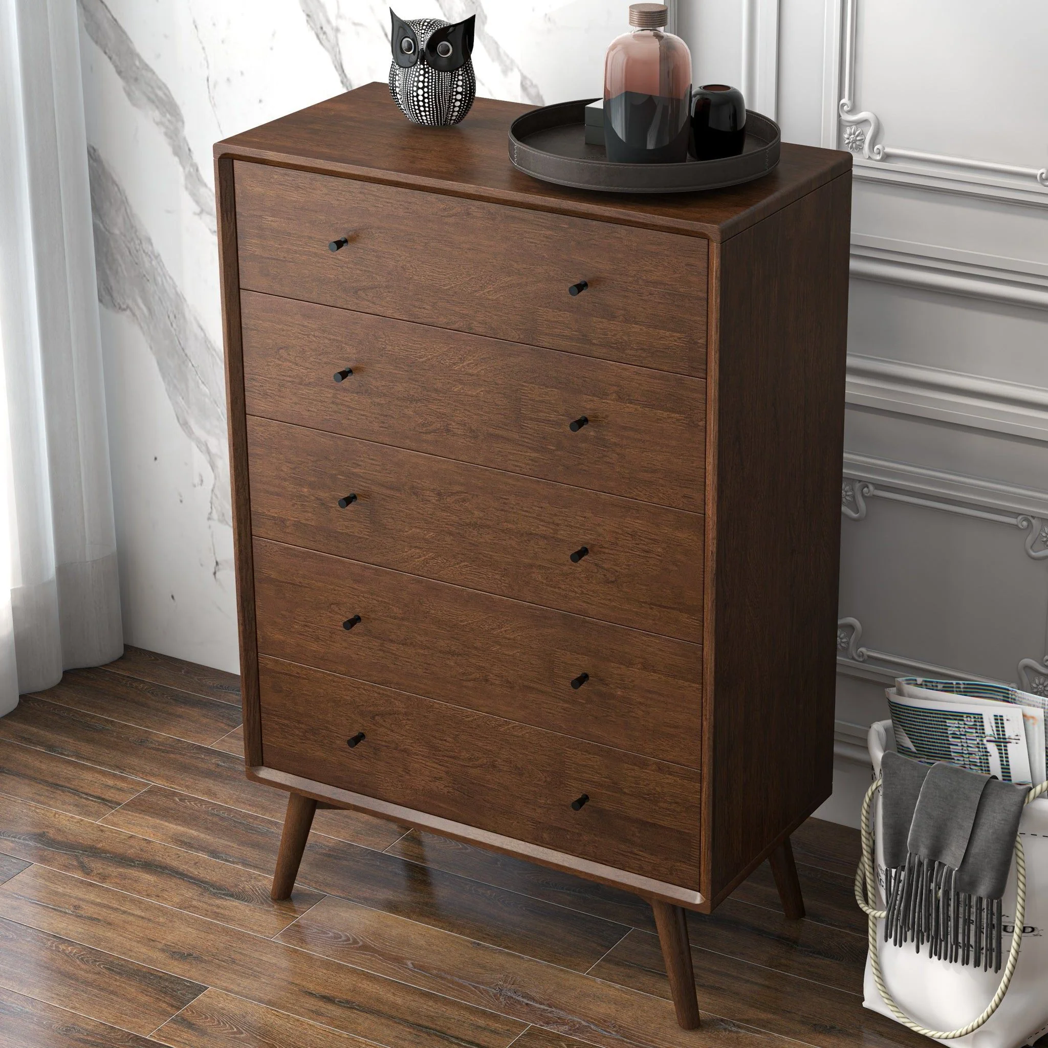 Caroline - Mid-Century, Modern Dresser - Image 5