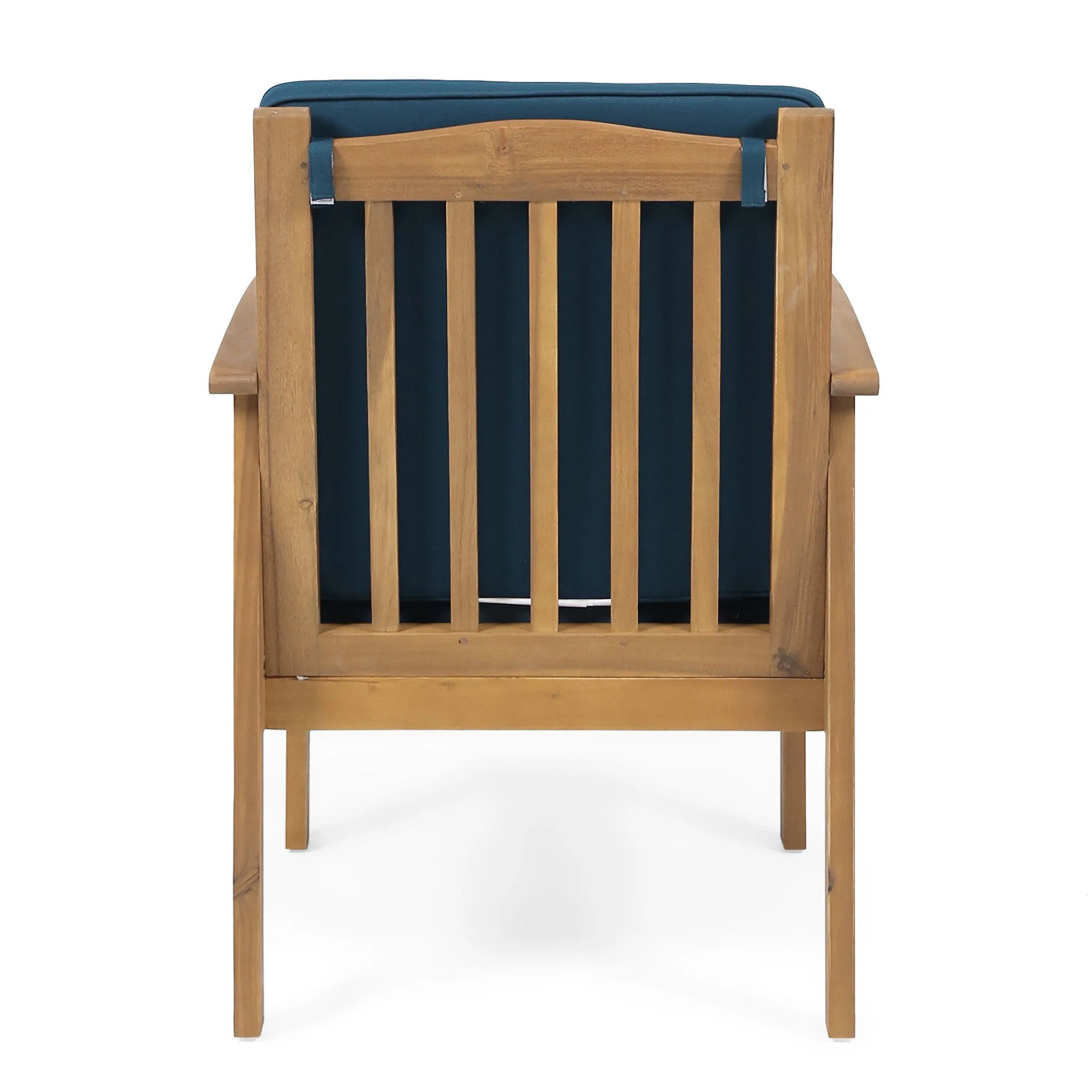 Casa - Acacia Club Chair Coastal Classic Outdoor Seating, Waterproof Fabric - Image 4
