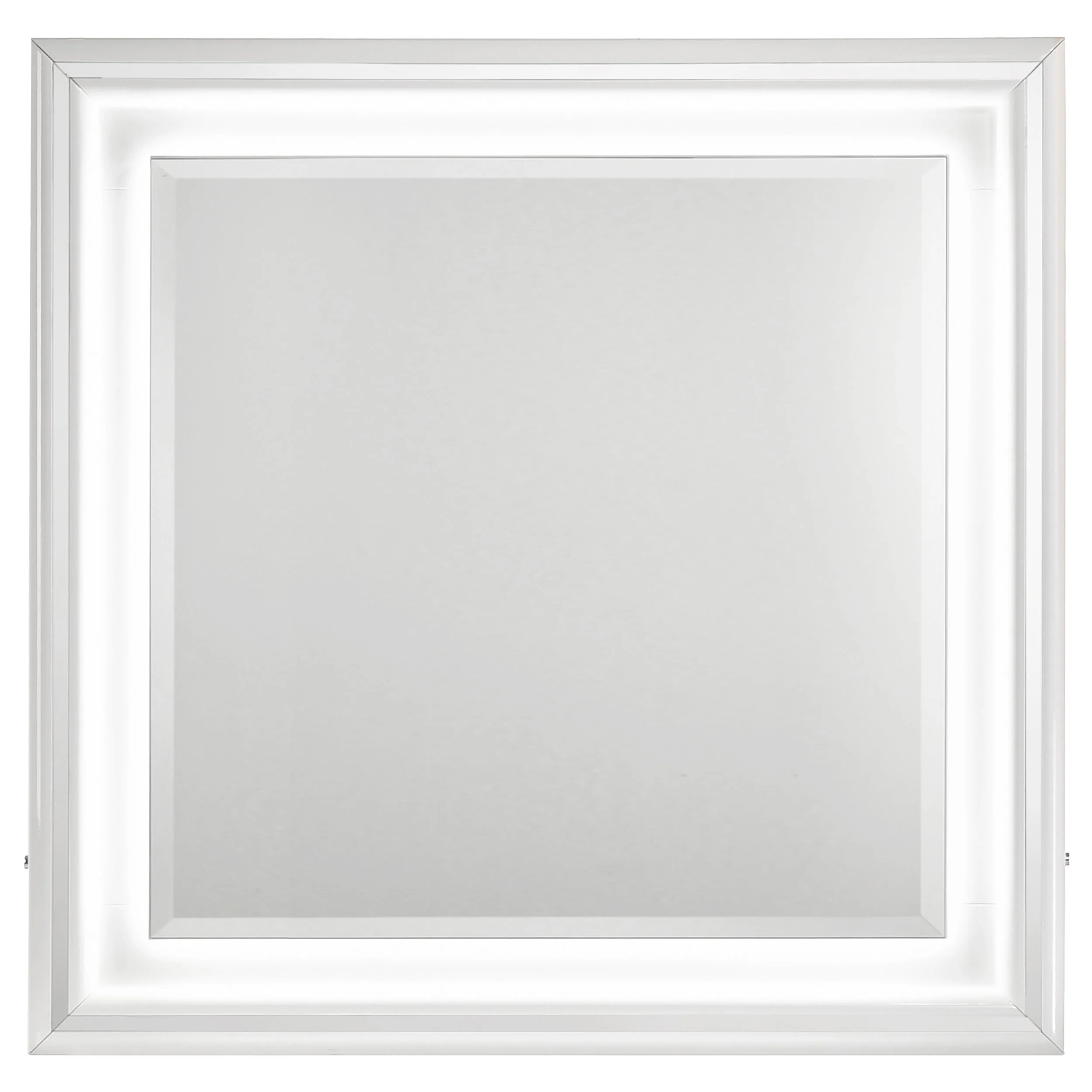 Cassia Dresser Mirror - White High Gloss with LED - Image 3