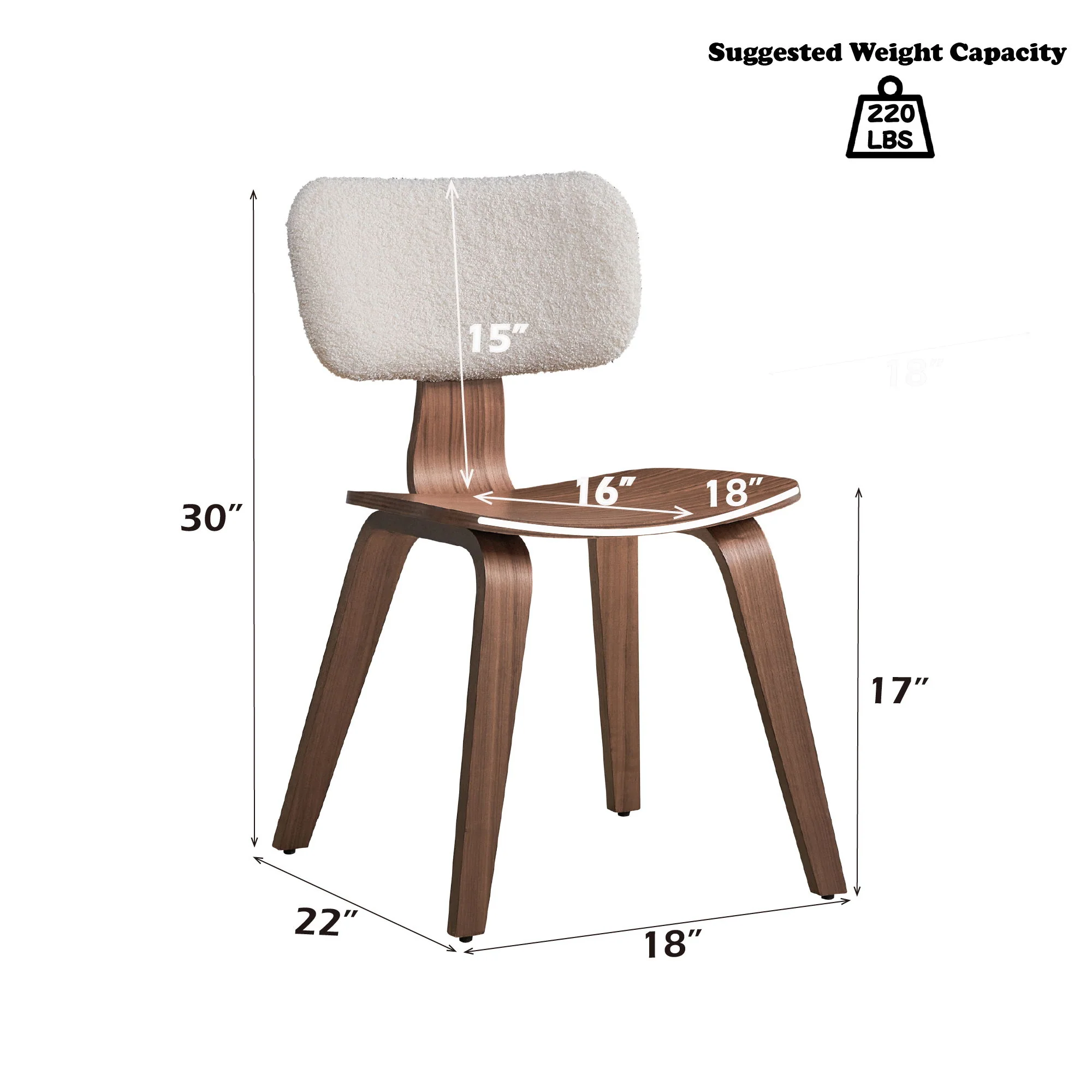 Casson - 5 Piece Dining Room Set - Walnut - Image 5