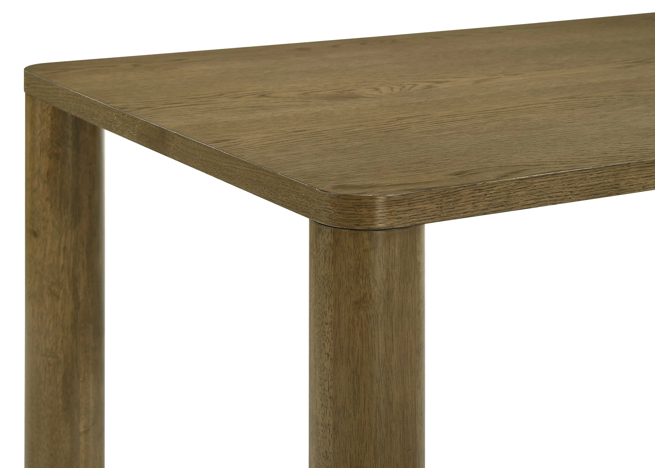 Castlewood 5-Piece 71-Inch Dining Set in Brown Oak - Image 8
