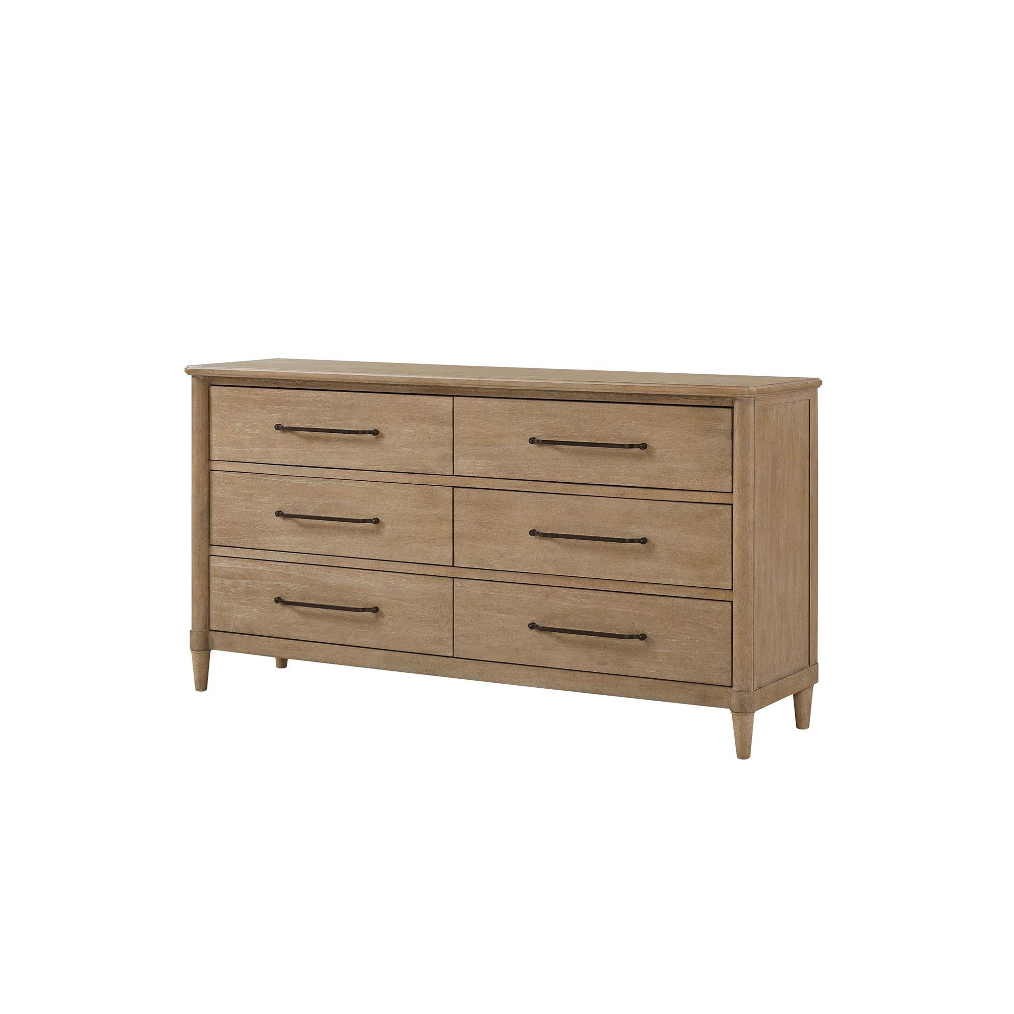 6 Drawer Dresser - Sand - Image 5