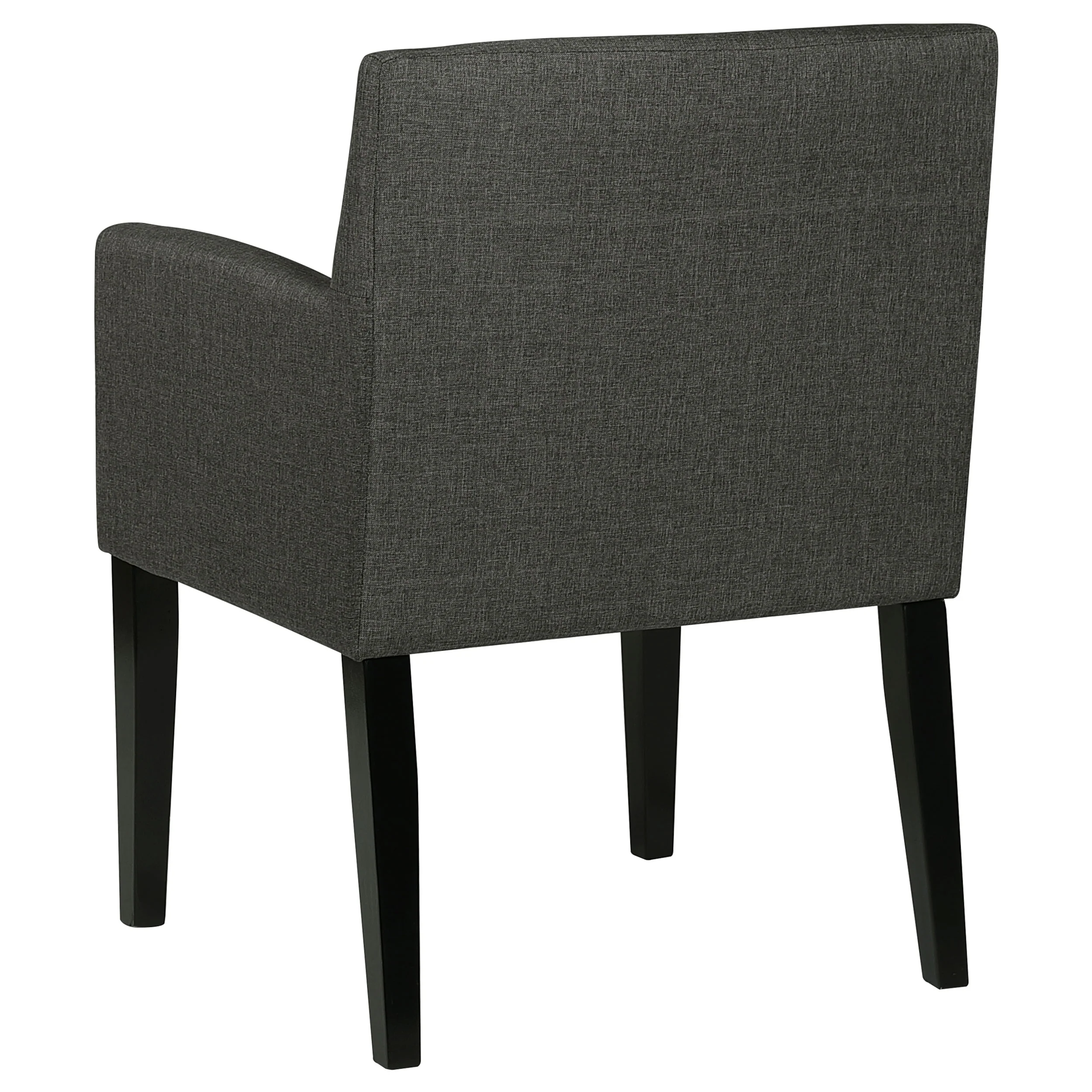 Catherine 5-Piece Black Dining Table Set with Grey Chairs - Image 8