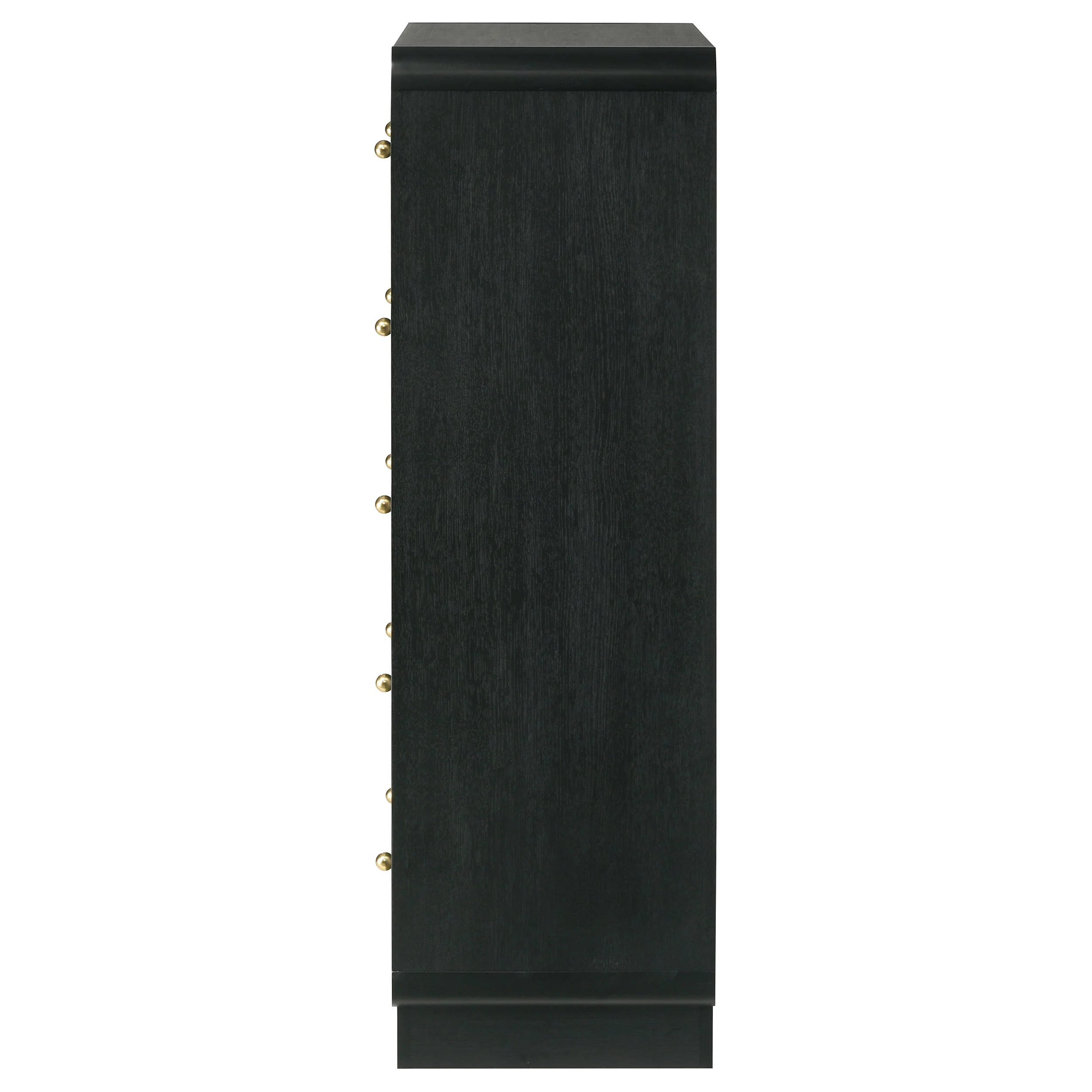 Cavelle 5-Drawer Chest of Drawers in Black - Image 4