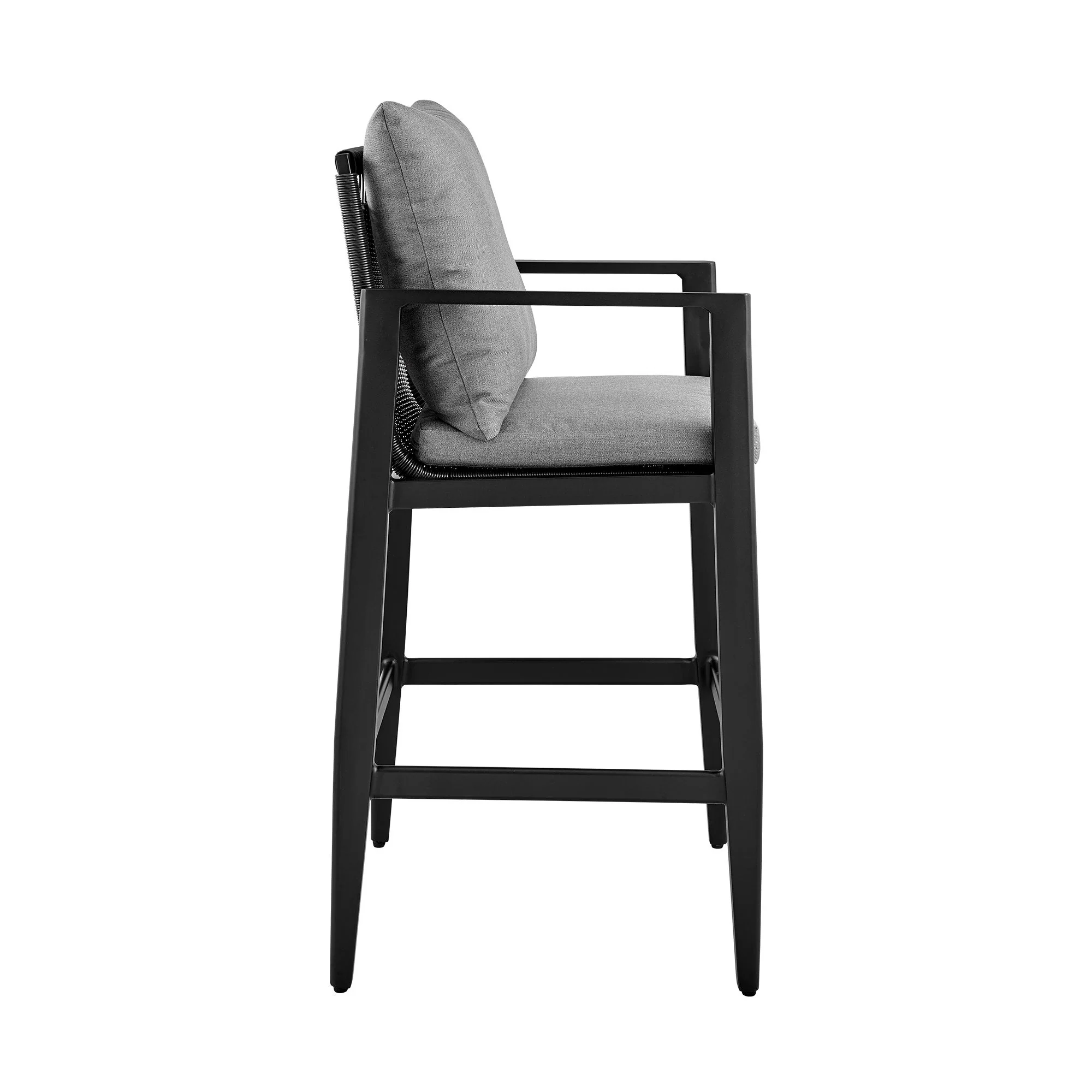 Cayman - Outdoor Patio Bar Stool With Cushions - Image 4