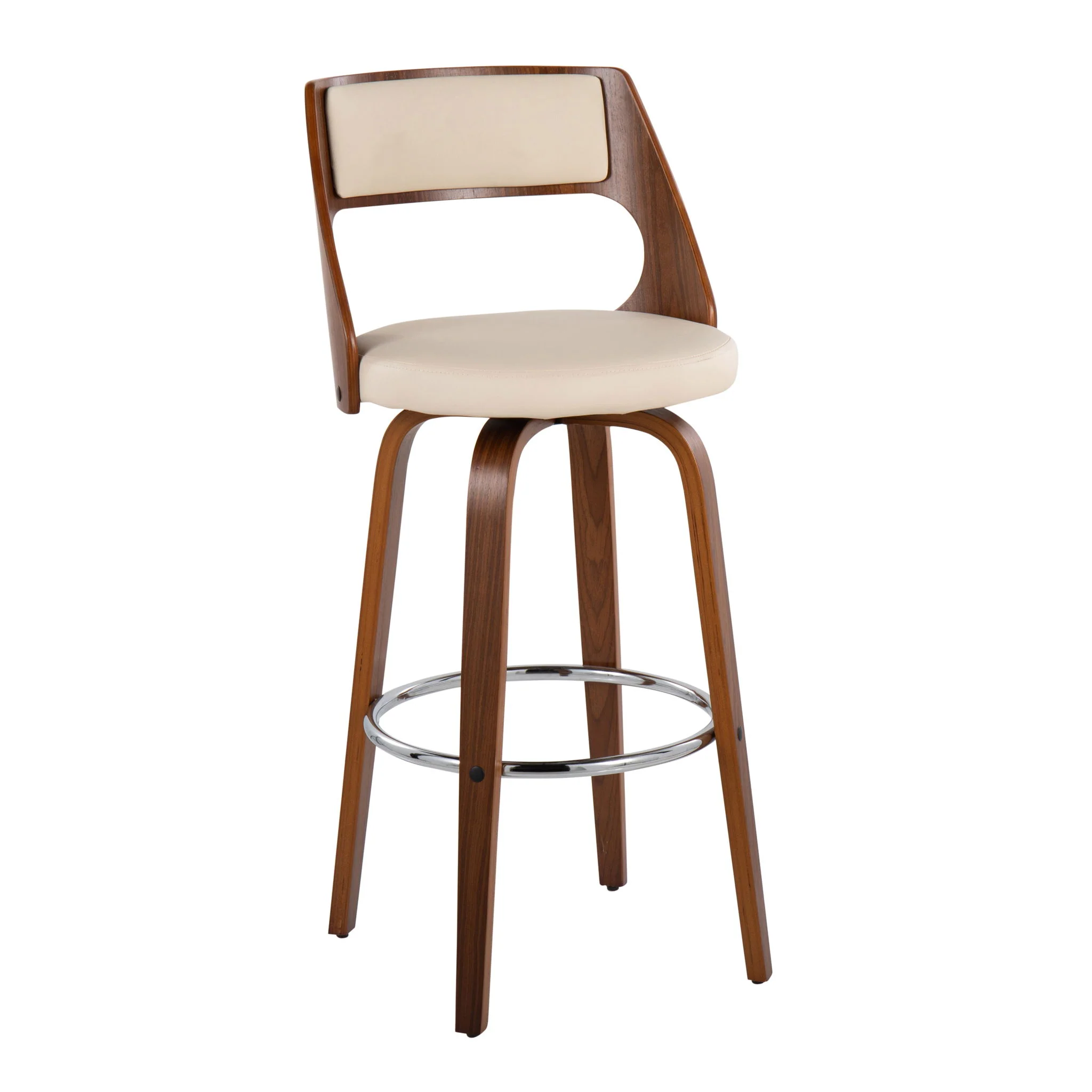 Cecina - Mid-Century Modern Barstool With Swivel (Set of 2) - Image 7