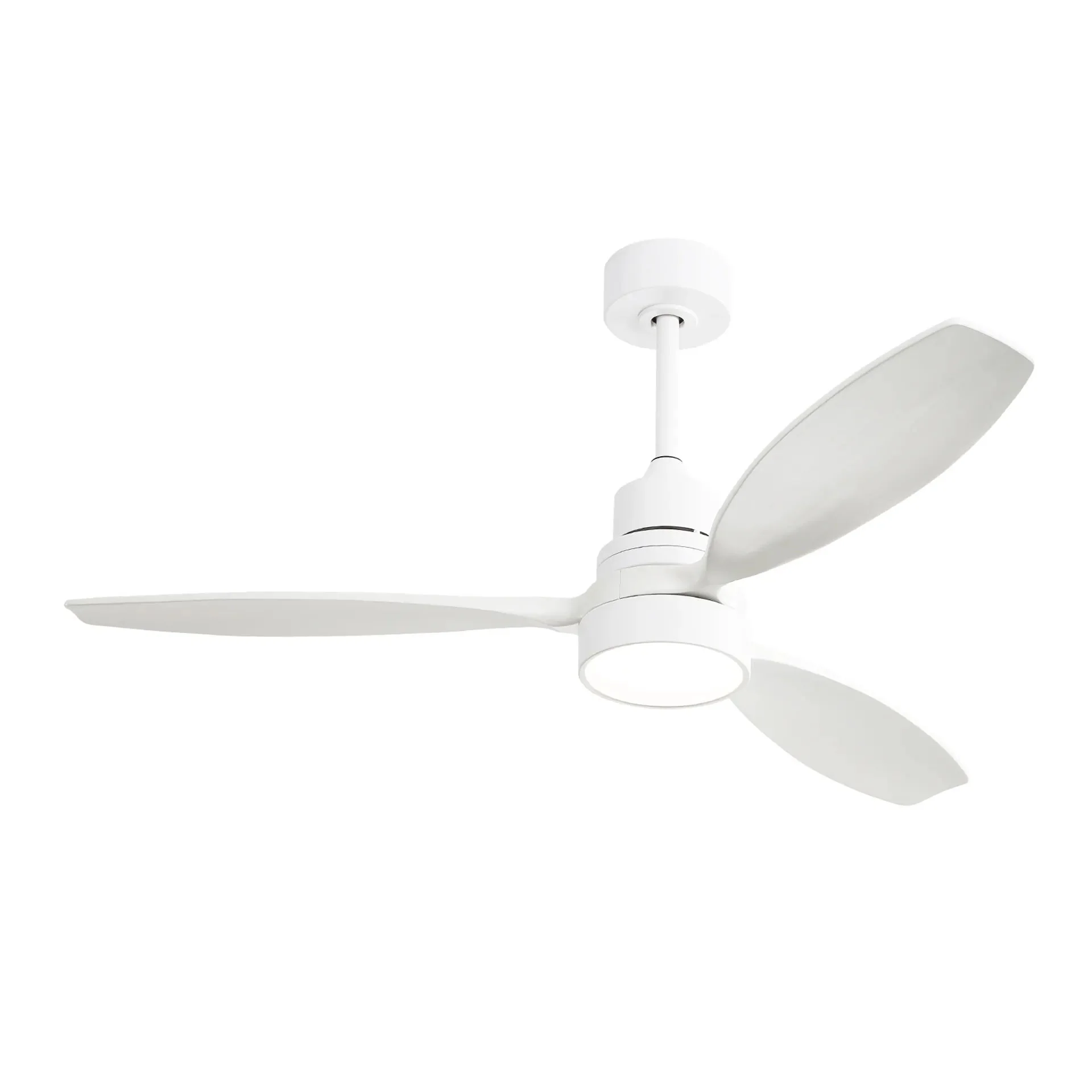 Ceiling Fan With Reversible DC Motor, LED Light, Solid Blades, Remote Control - Image 2