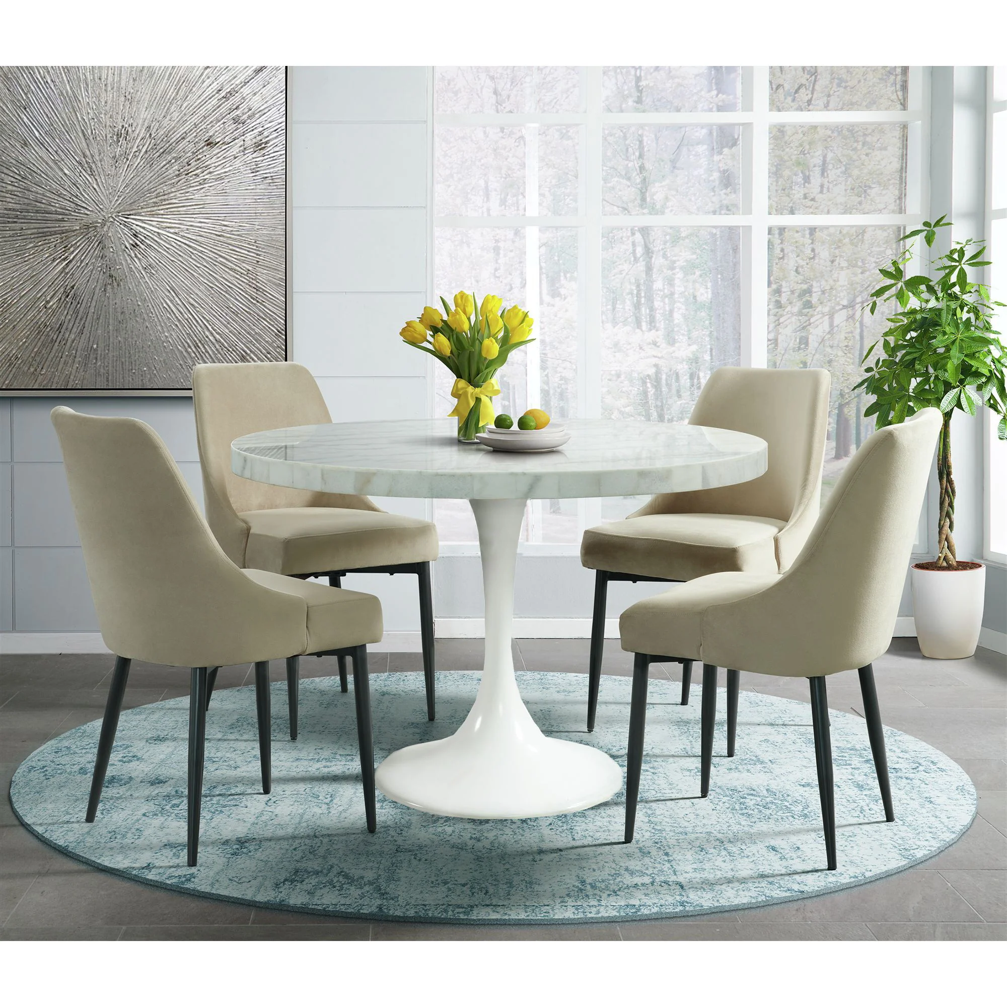 Celeste - Round Dining Table - Image 4