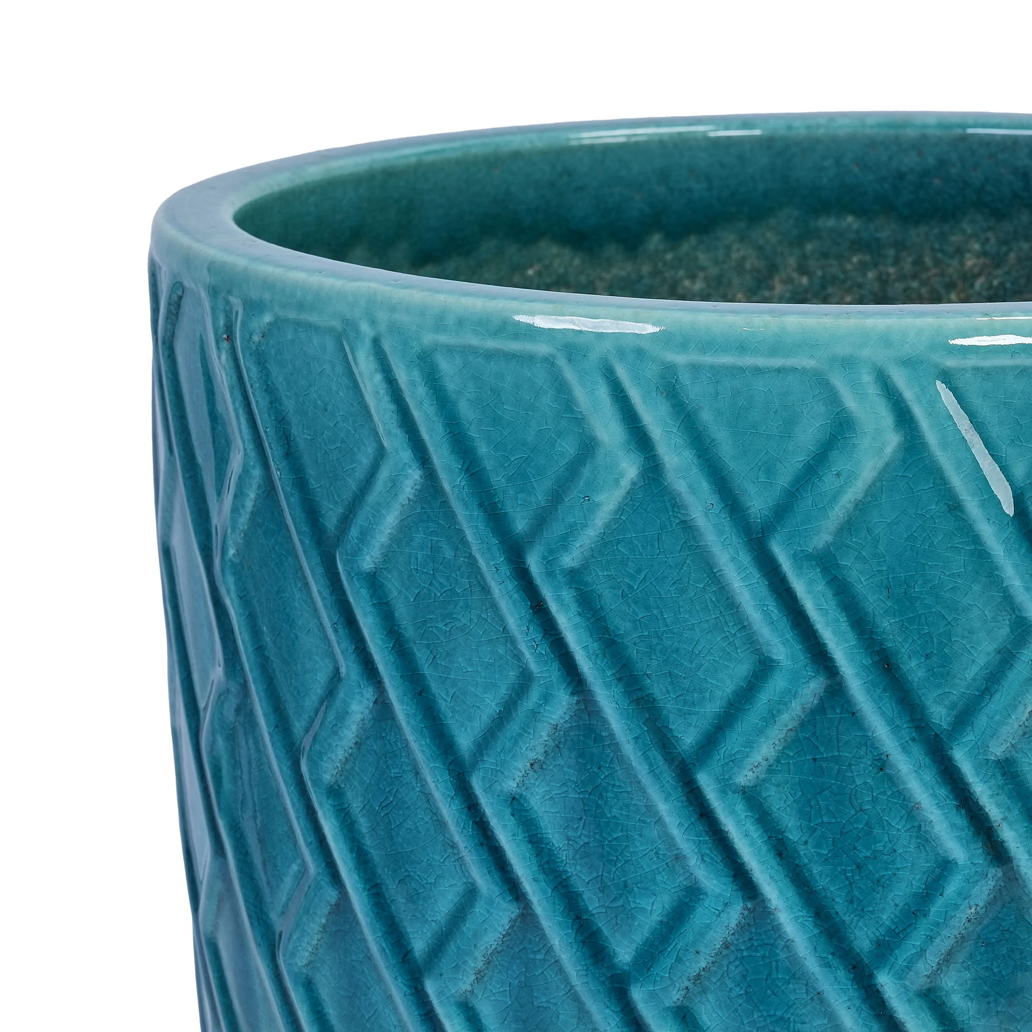Ceramic Flowerpot, Planter For Patio, Garden, Windowsill - Image 5