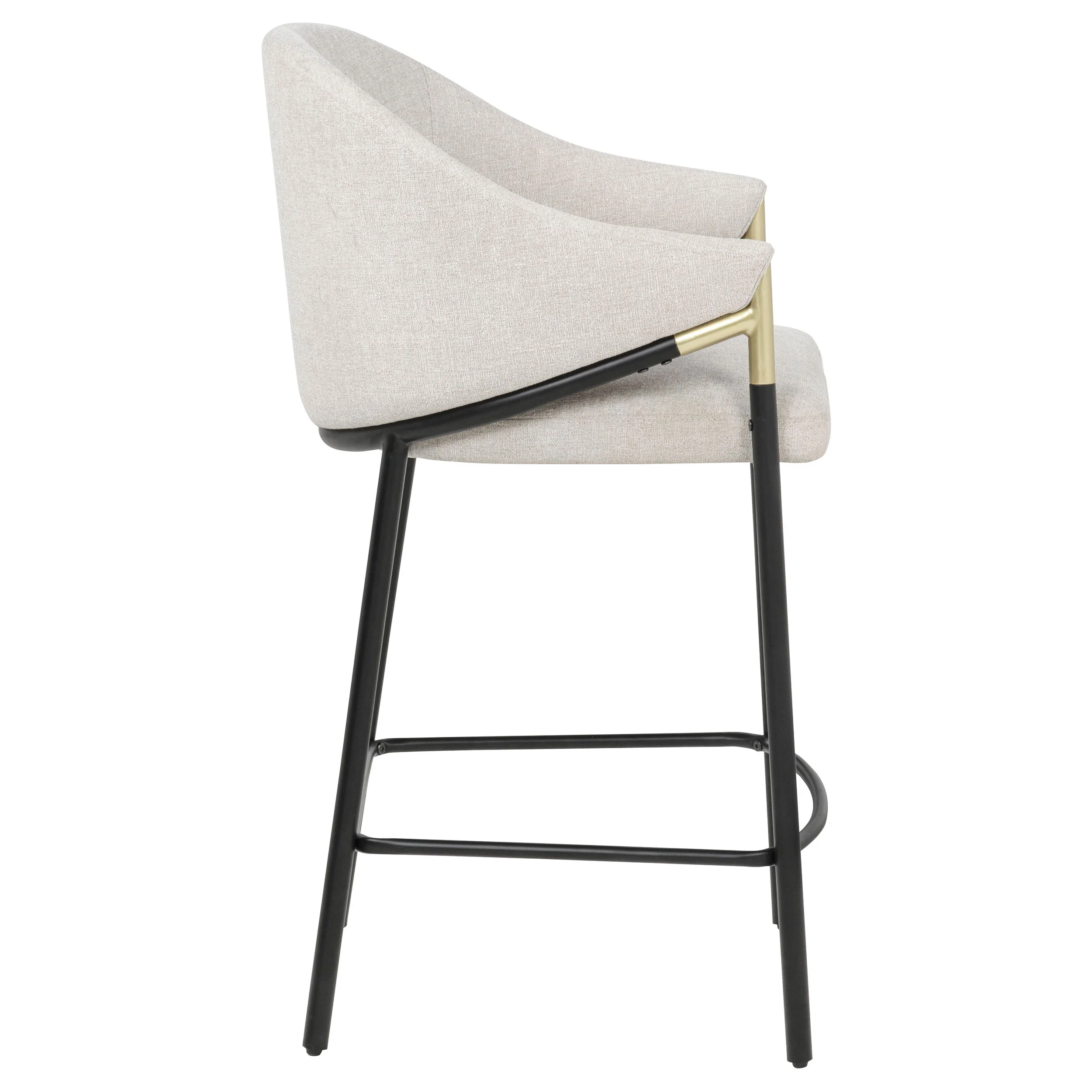 Chadwick Beige Fabric Counter Height Chair (Set of 2) - Image 6