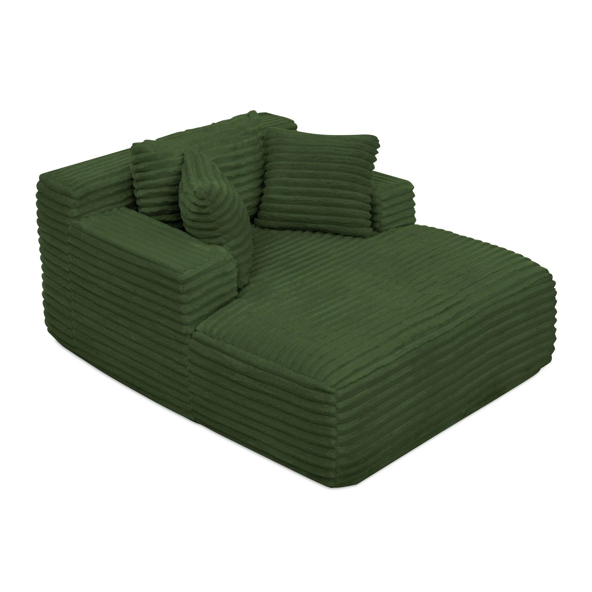 Chaise Lounge Sofa Bed With Deep Seat For Living Room - Image 14