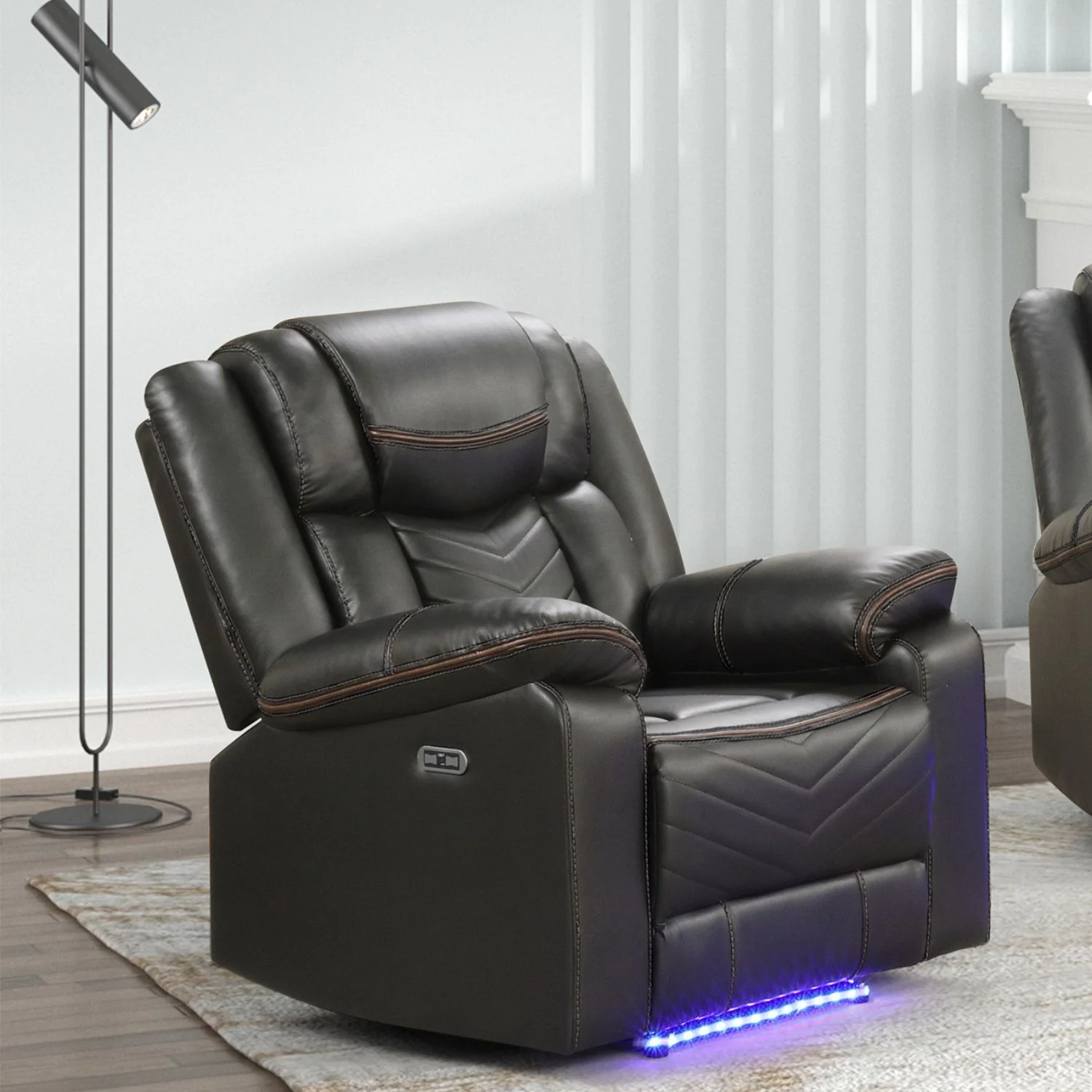 Challenger - LED Power Recliner Chair - Image 12