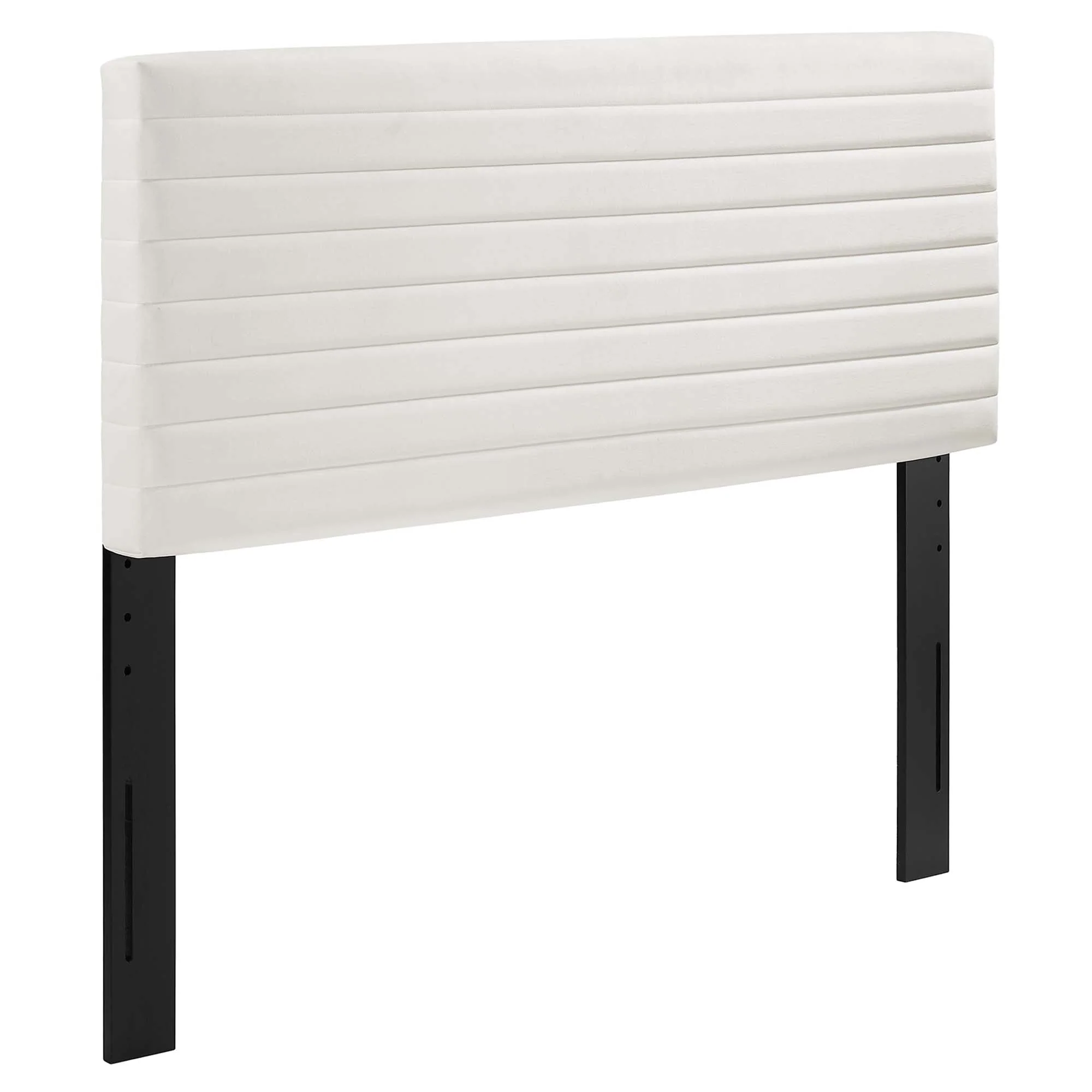 Channel Tufted Performance Velvet Headboard - Image 13