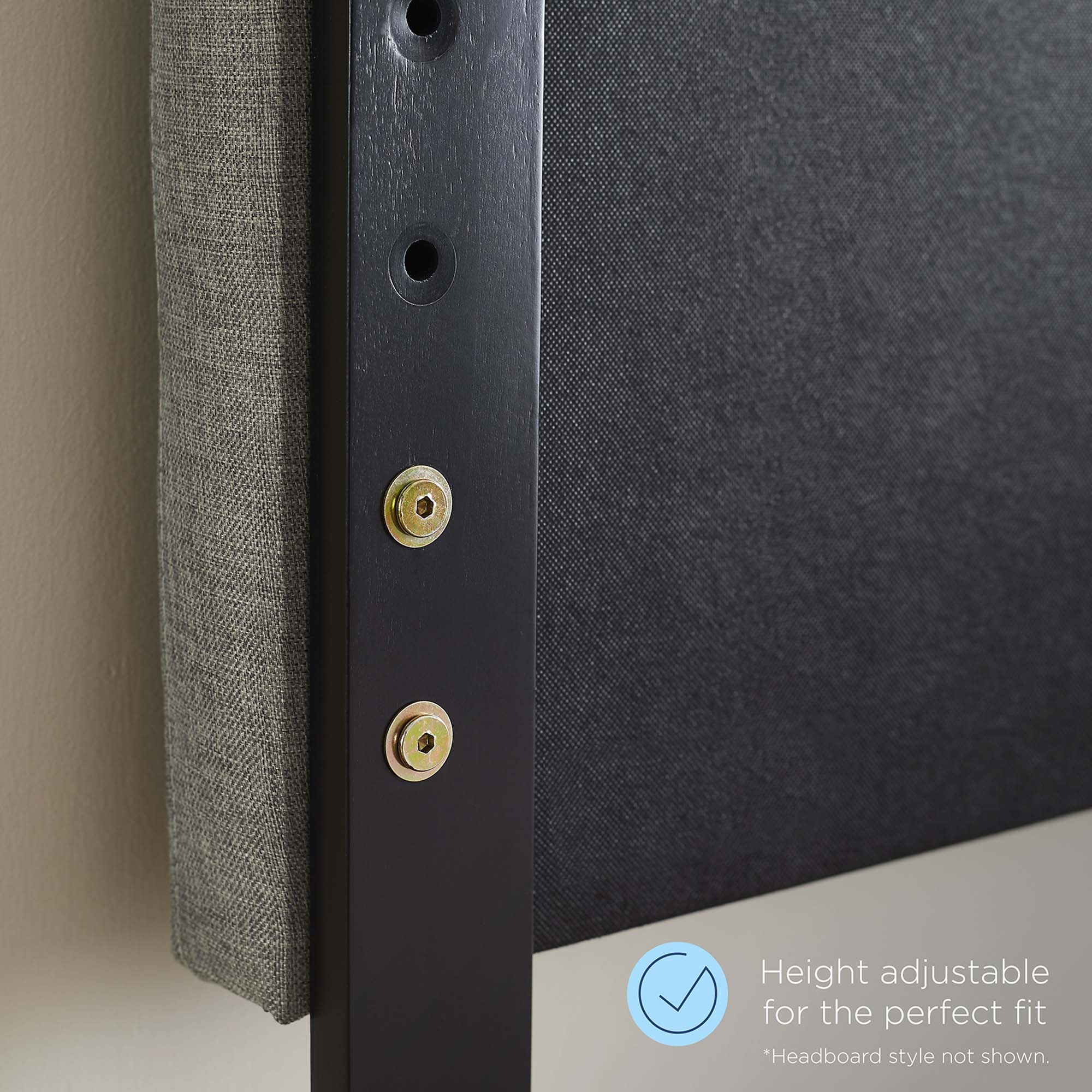 Channel Tufted Upholstered Headboard with Performance Velvet - Image 8