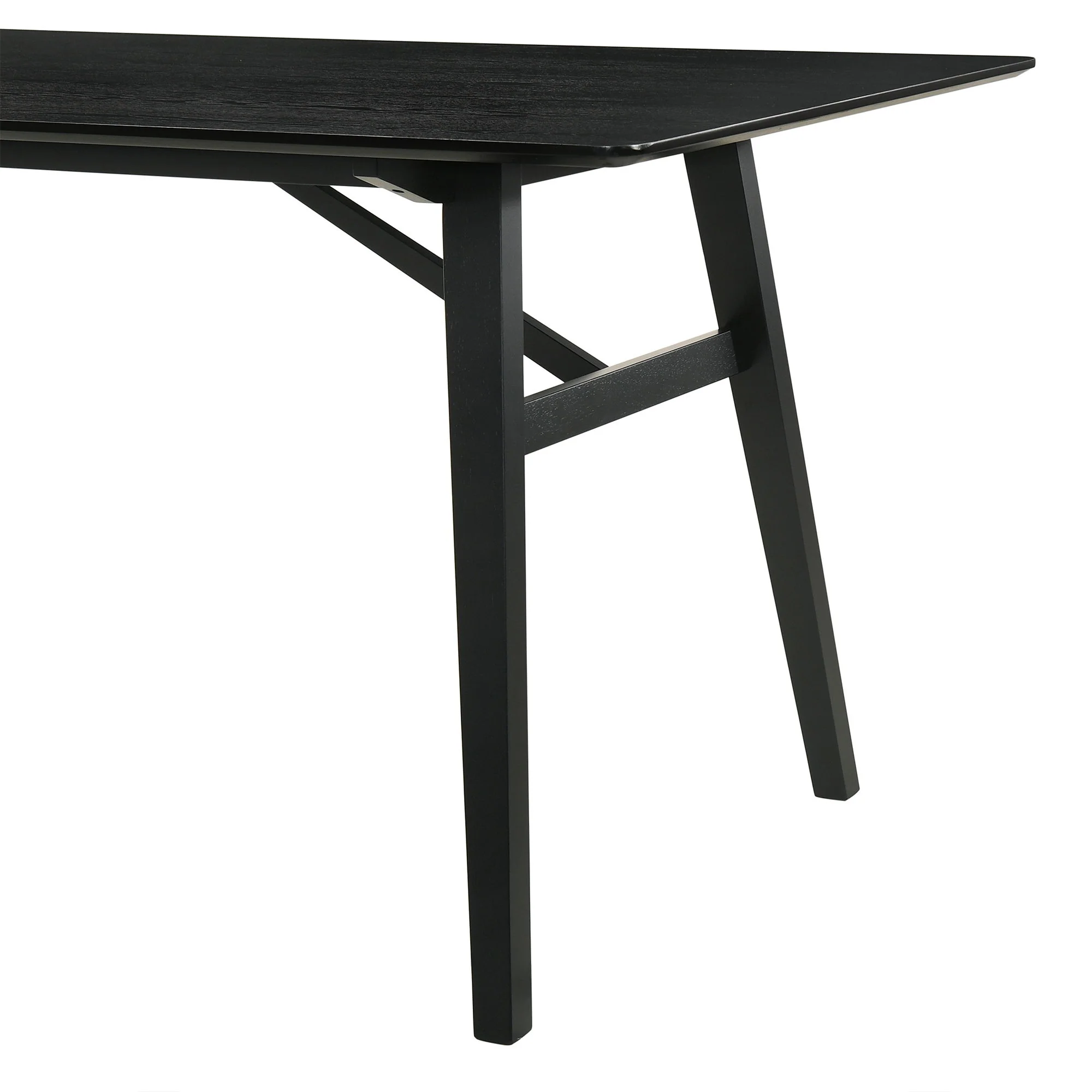 Channell - Black Wood Dining Table Set - Image 28
