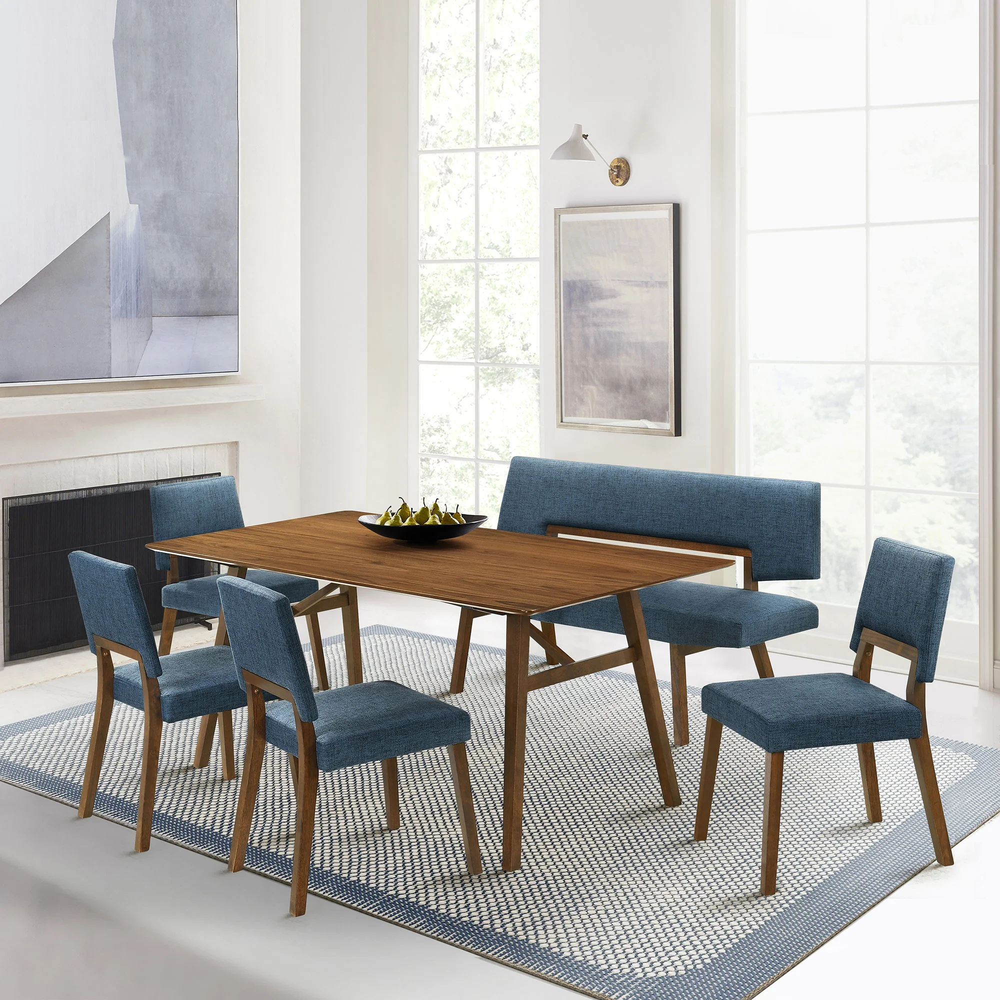 Channell - Wood Dining Bench - Image 26