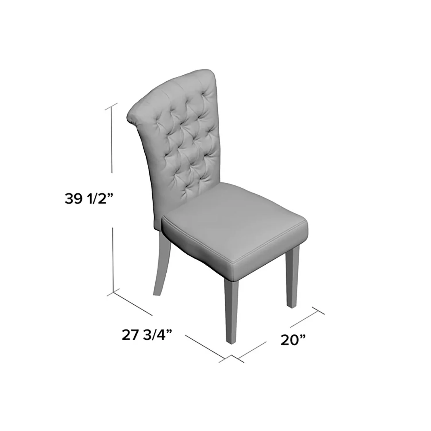 Charlotte - Dining Chair - Black - Image 6