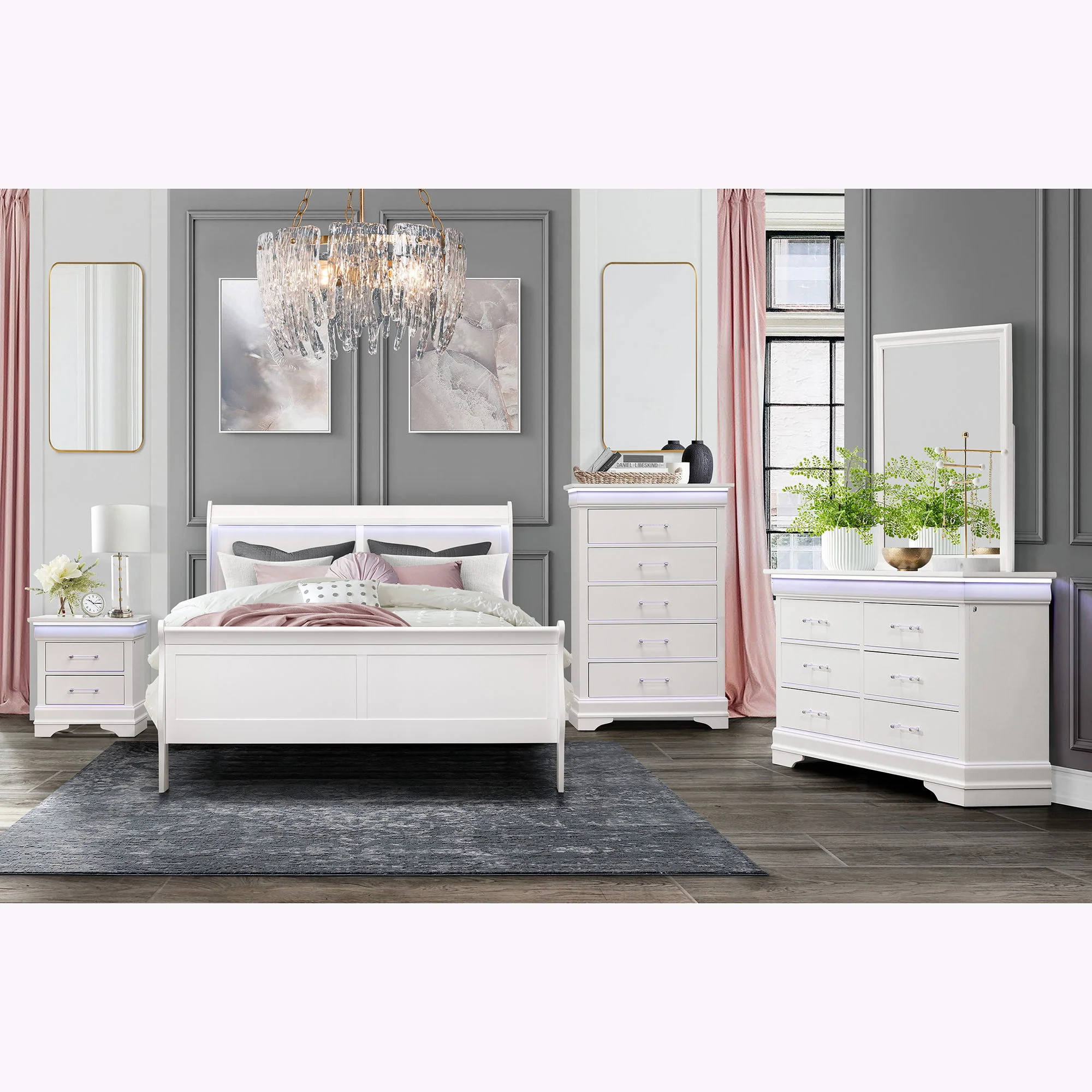 Charlston - Dresser With LED - Image 13