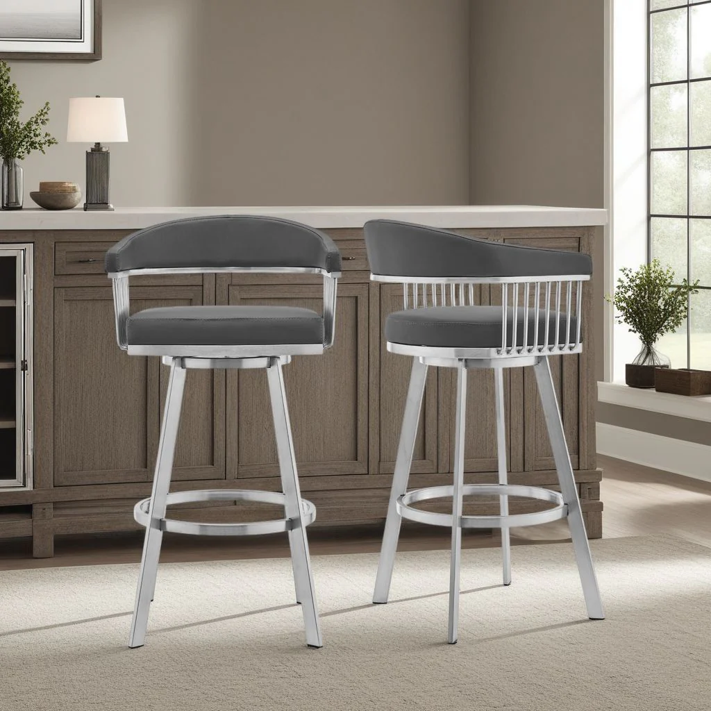 Chelsea - Swivel Bar Stool - Image 12