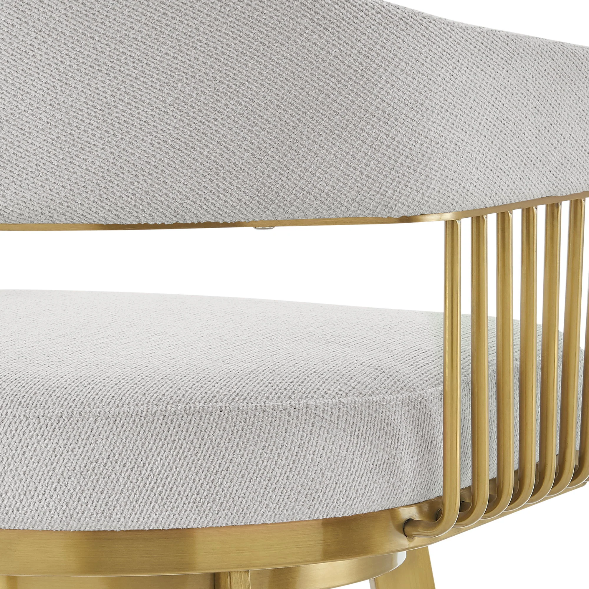 Chelsea - Swivel Fabric Stool - Image 33