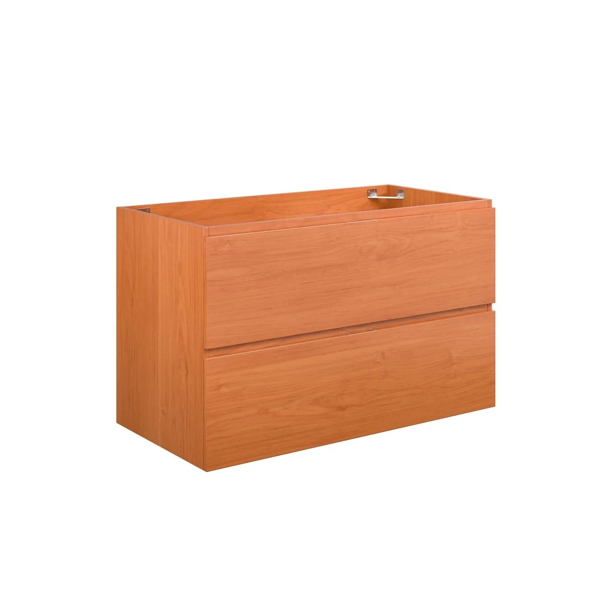 Cherry Walnut Wall-Mount Bathroom Vanity Cabinet – Melamine Finish, Multiple Widths - Image 28