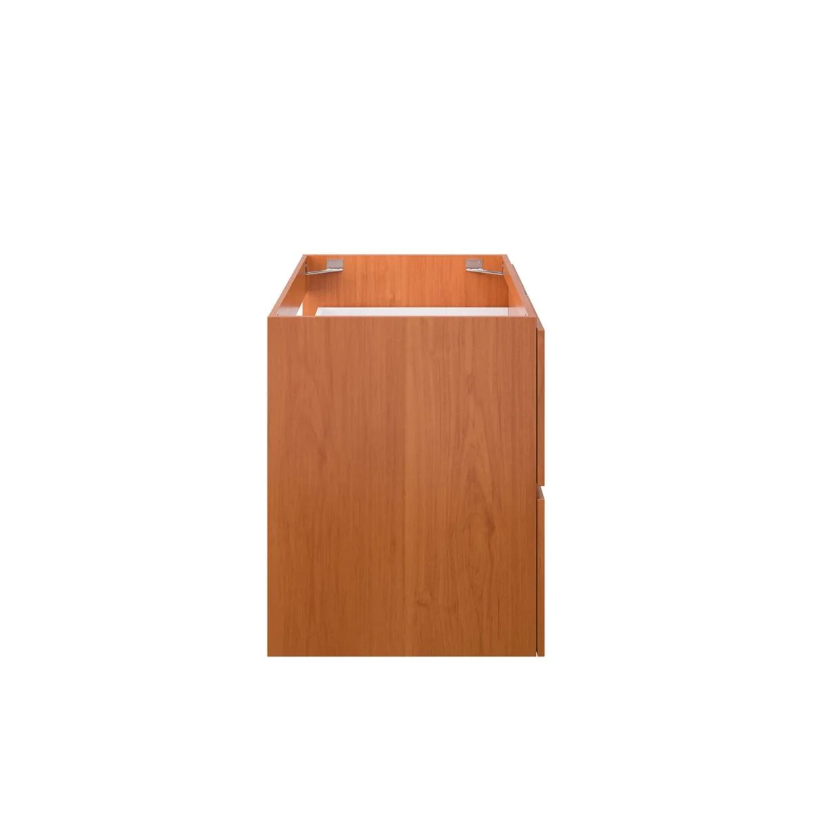 Cherry Walnut Wall-Mount Bathroom Vanity Cabinet – Melamine Finish, Multiple Widths - Image 31