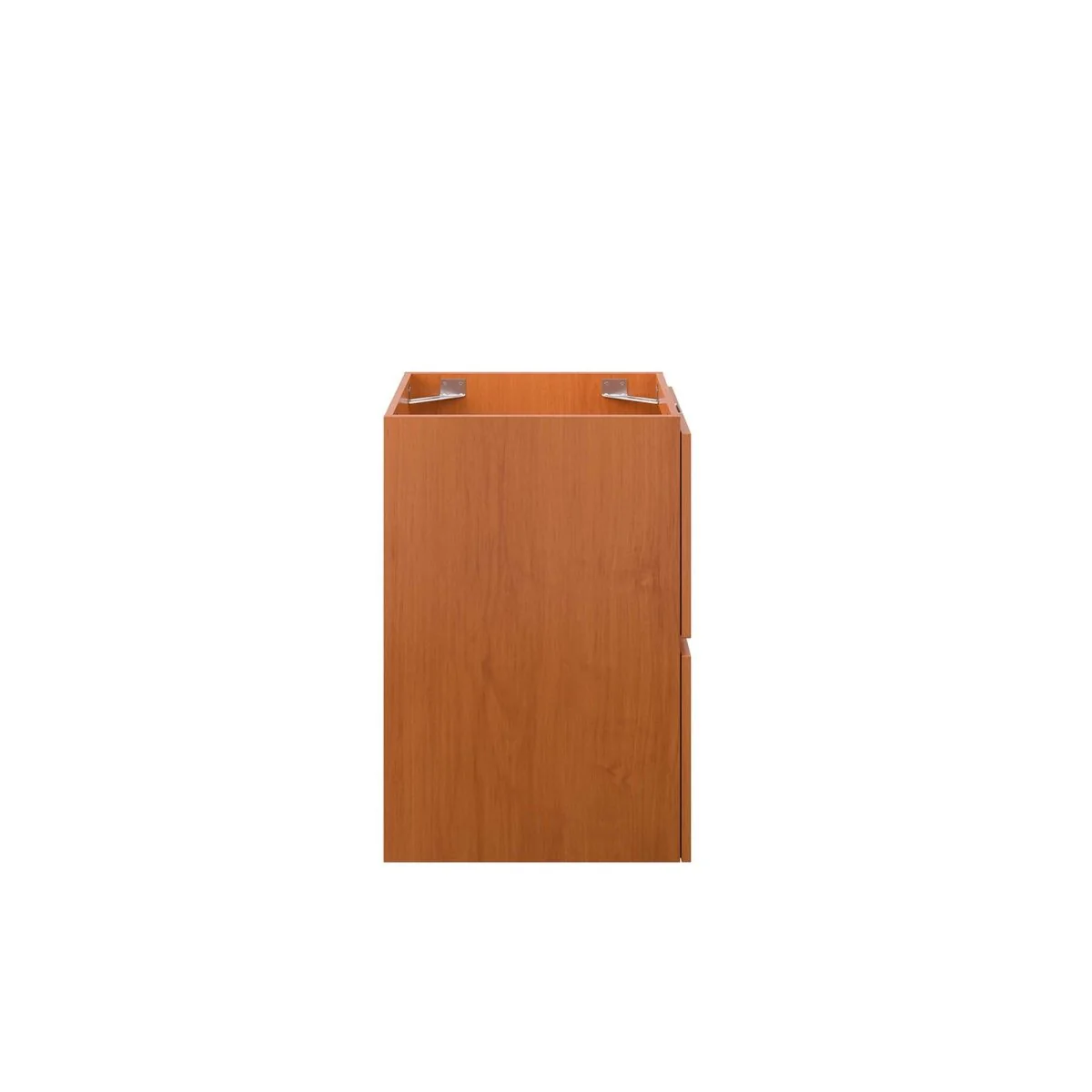 Cherry Walnut Wall-Mount Bathroom Vanity Cabinet – Melamine Finish, Multiple Widths - Image 4