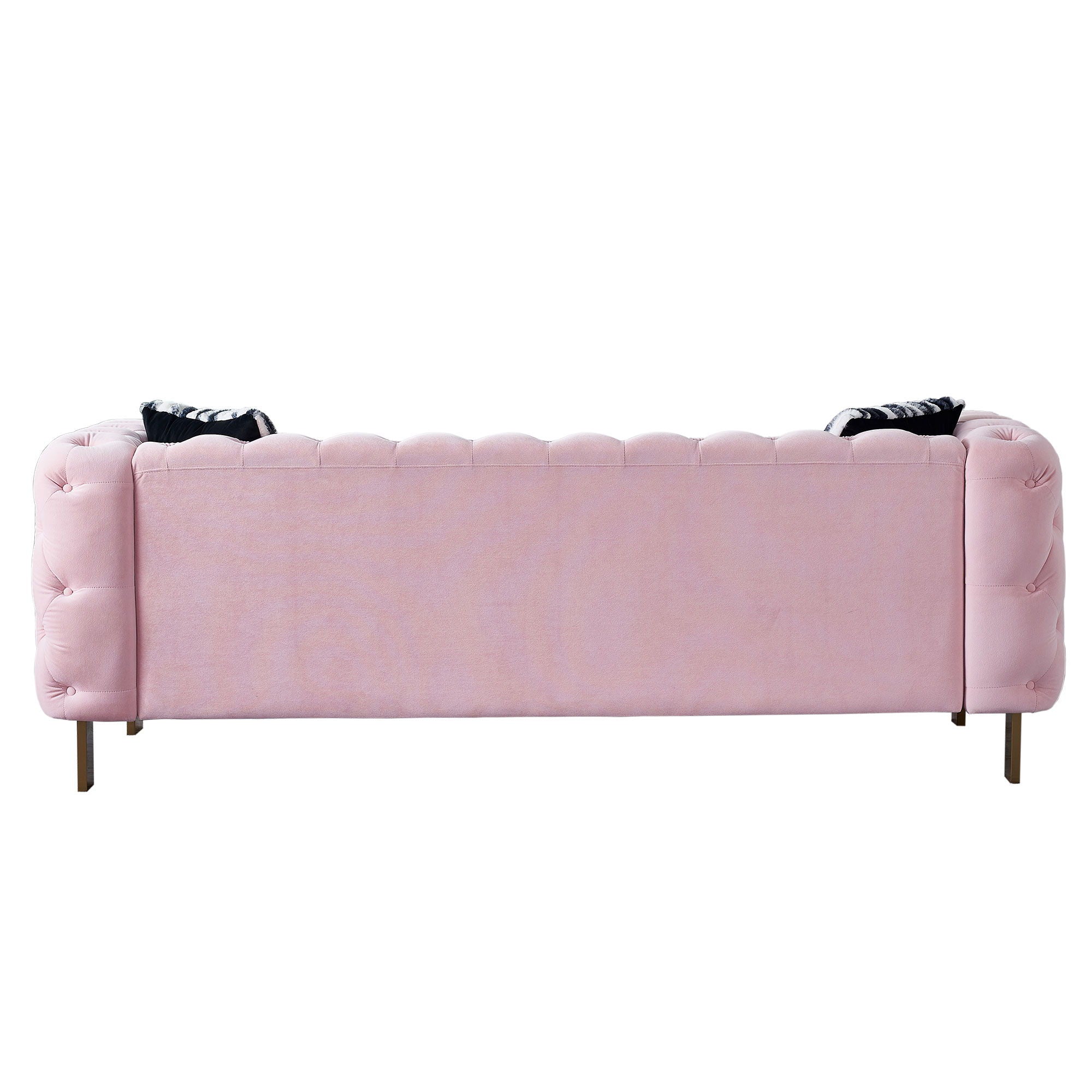 Chesterfield - Modern Tufted Living Room Sofa, 84.25''W Couch - Image 13