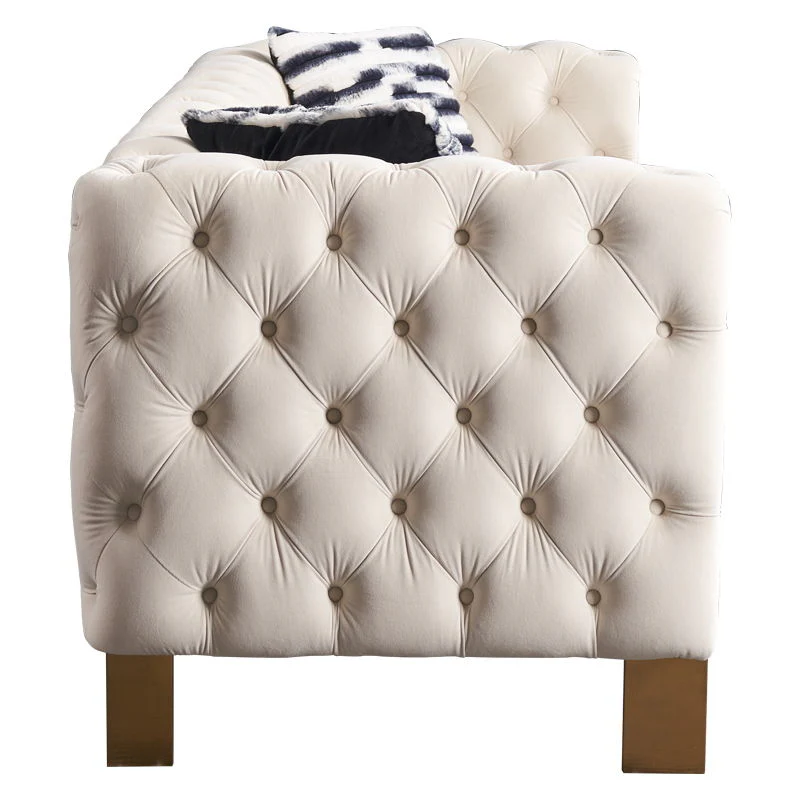 Chesterfield - Modern Tufted Living Room Sofa, 84.25''W Couch - Image 41