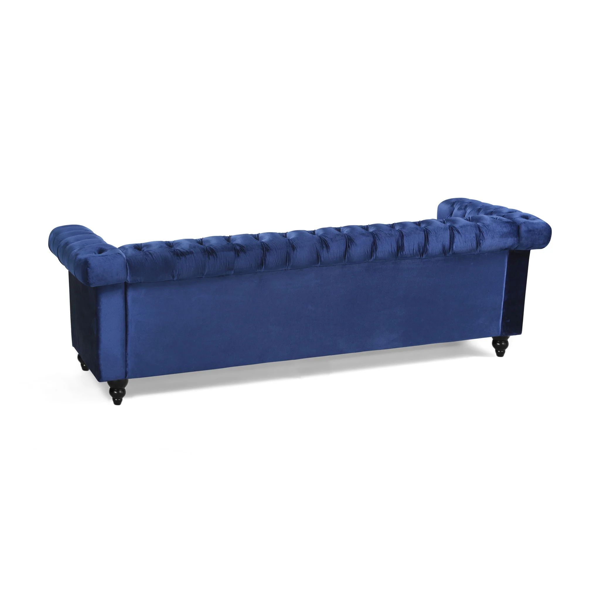 Chesterfield Style 3 Seater Sofa With Deep Button Tufting - Image 19